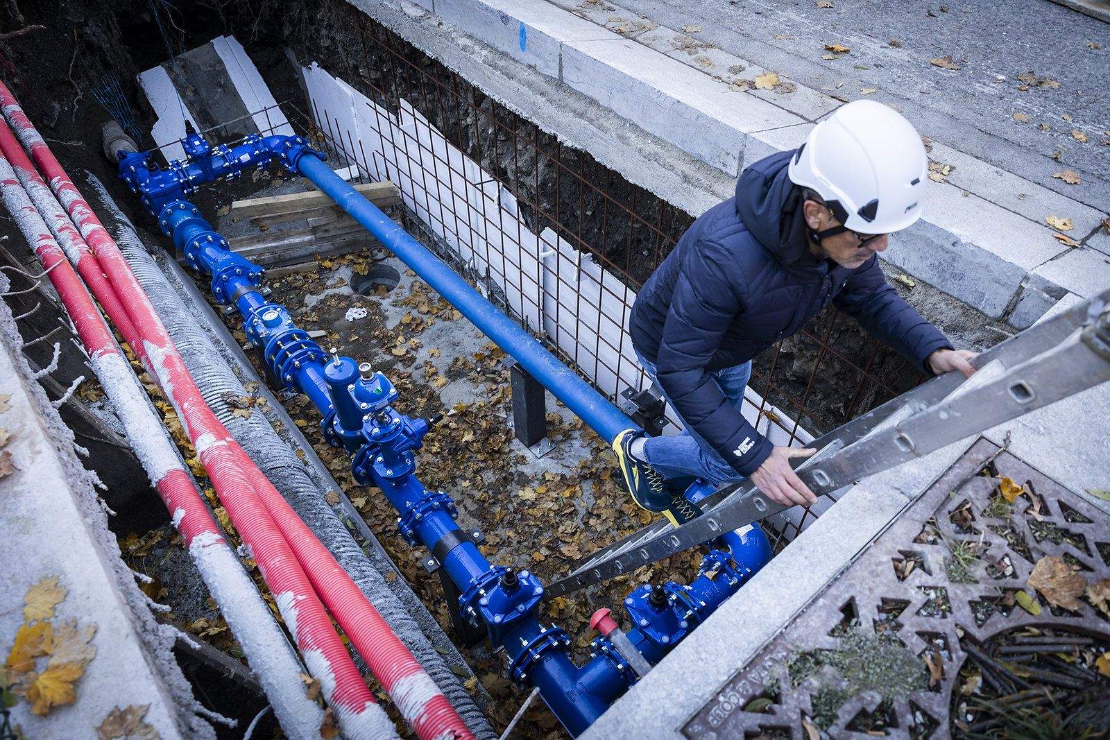 Els treballs han començat a l'avinguda d'Enclar.