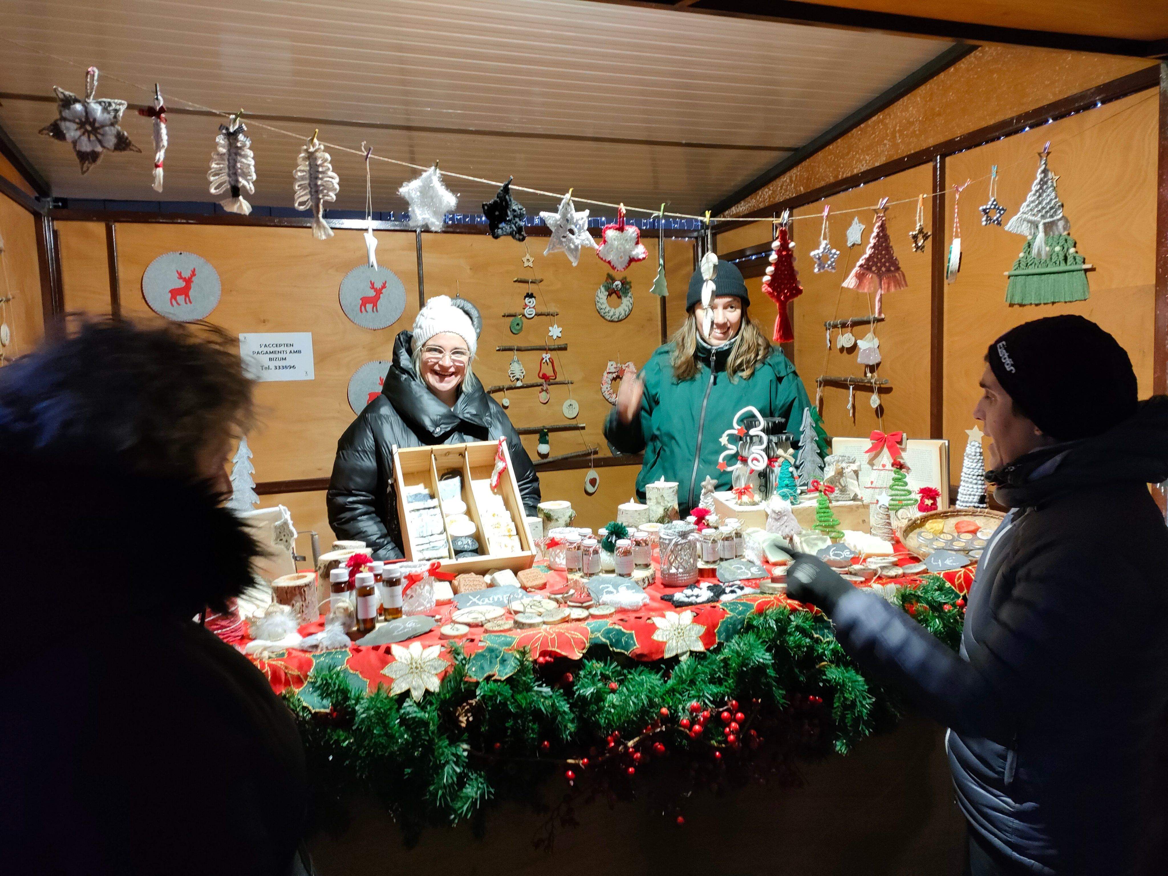 Un dels paradistes al Sabors d'Advent. Un dels paradistes al Sabors d'Advent.
