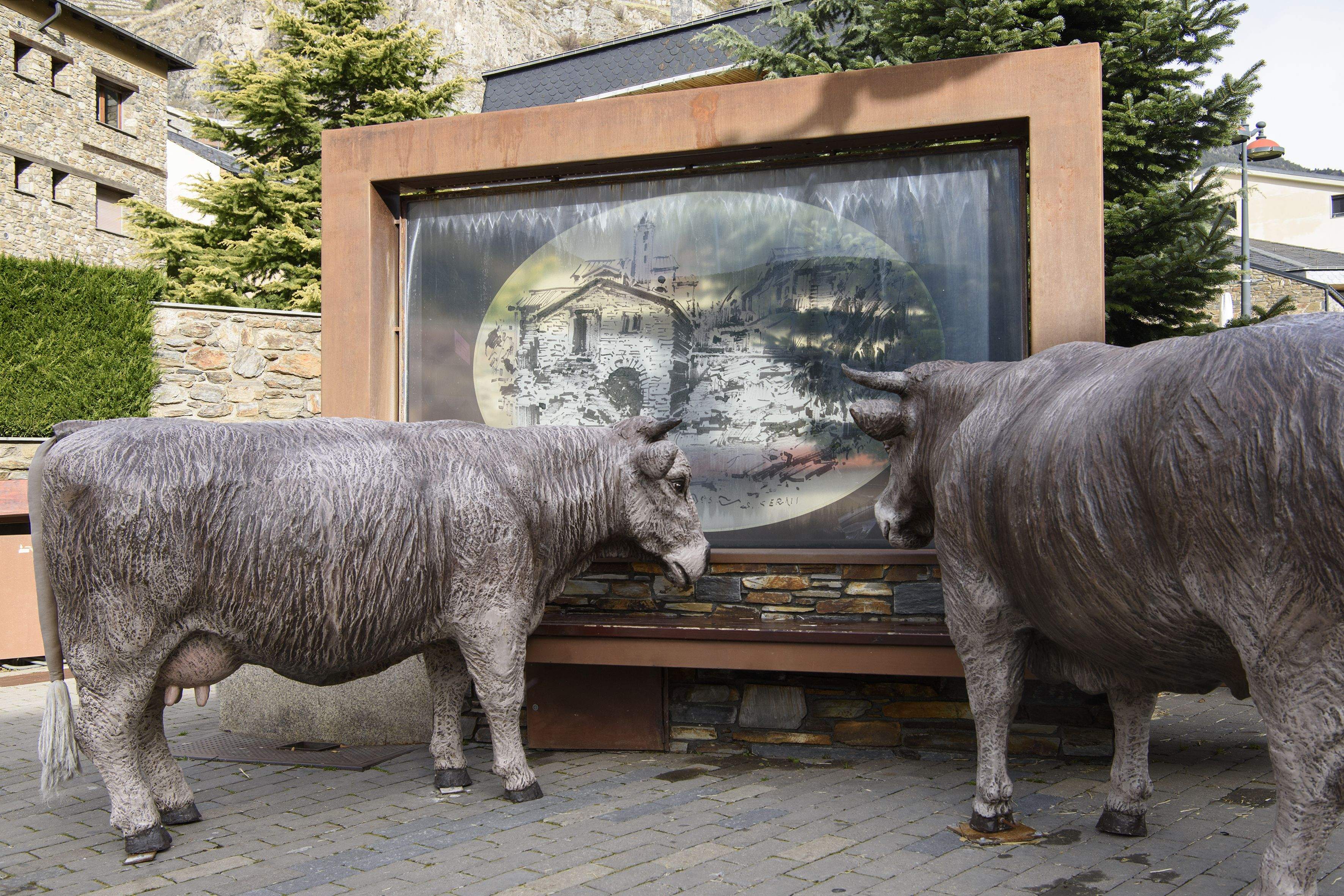 El bestiar boví també hi és present.