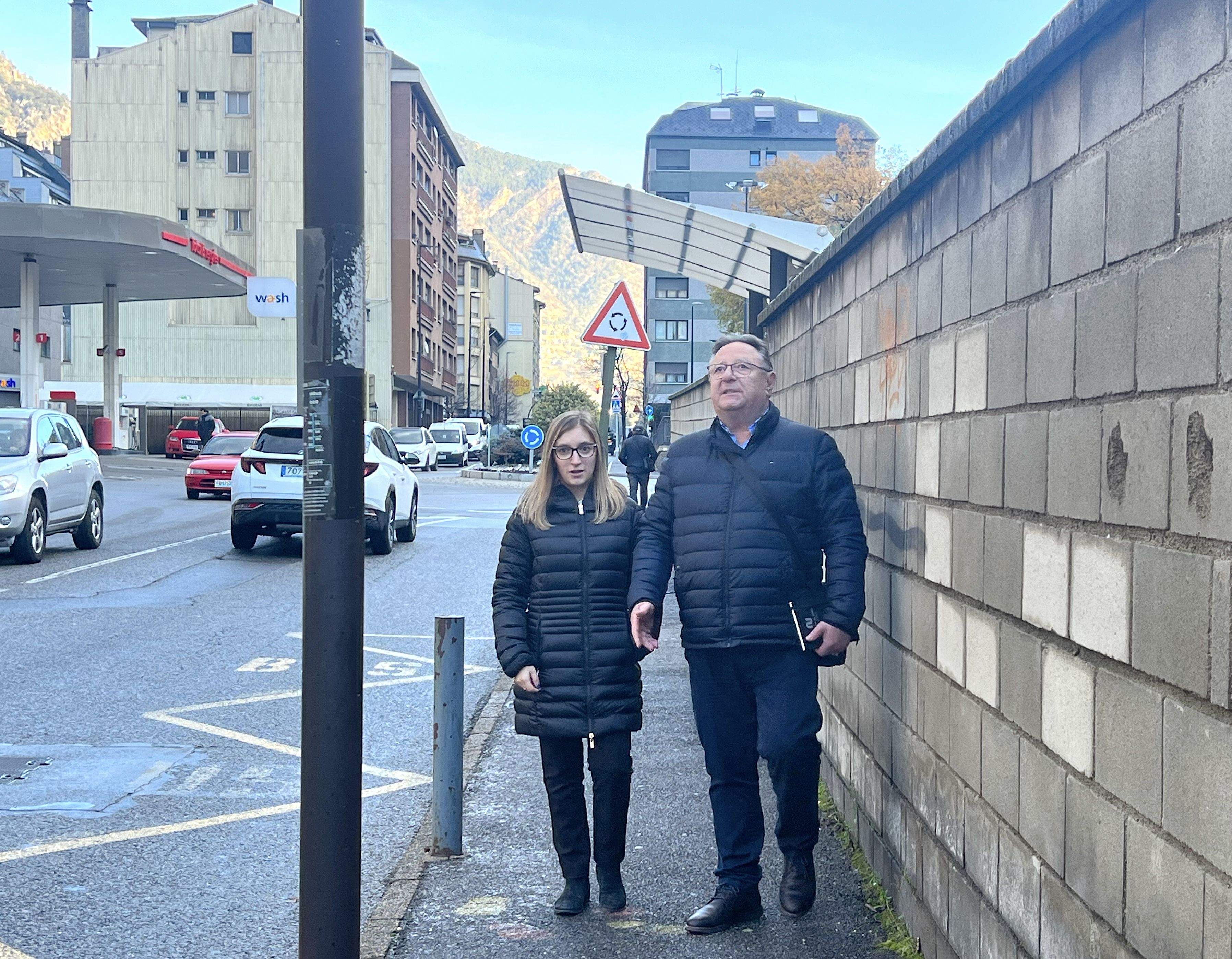 Leticia Teixeira i Joan Espineta per Santa Coloma.