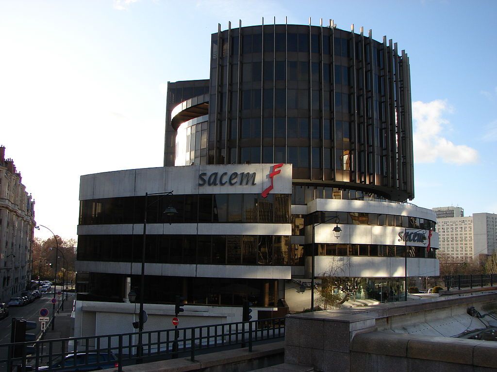 La seu social de SACEM.