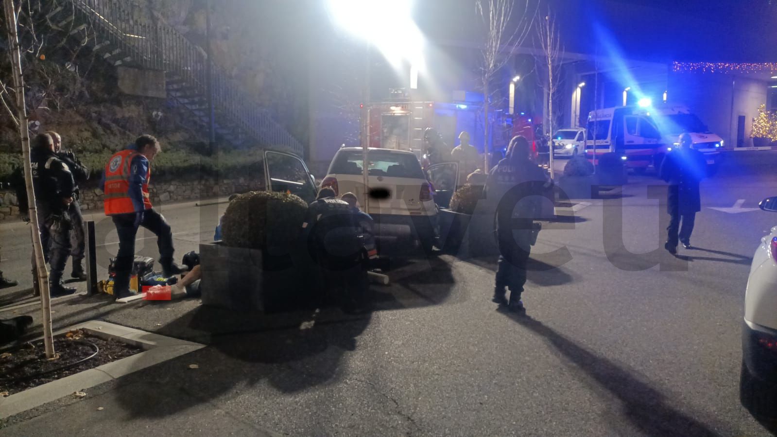 Situació de l'accident.