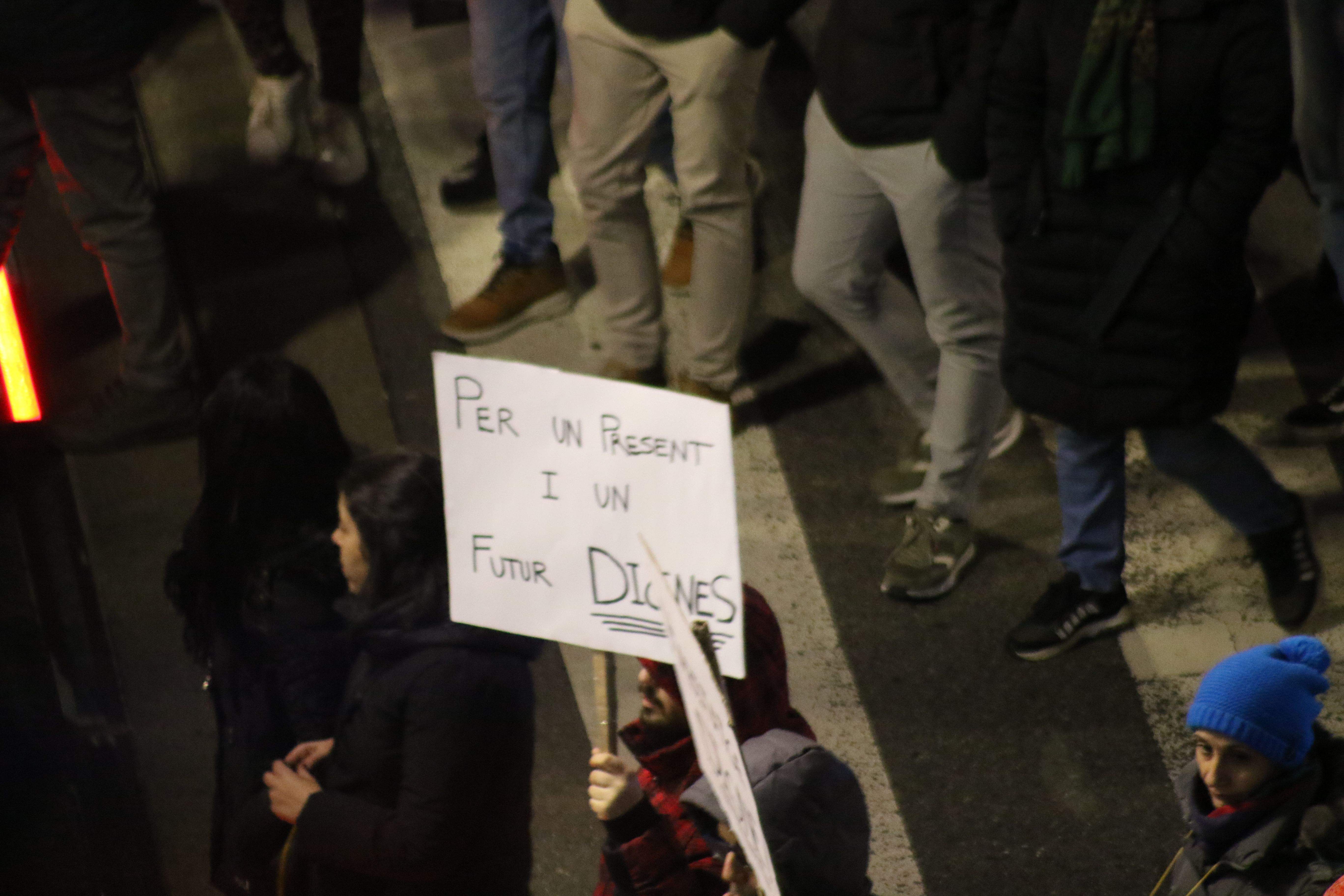 Rètol reivindicatiu.