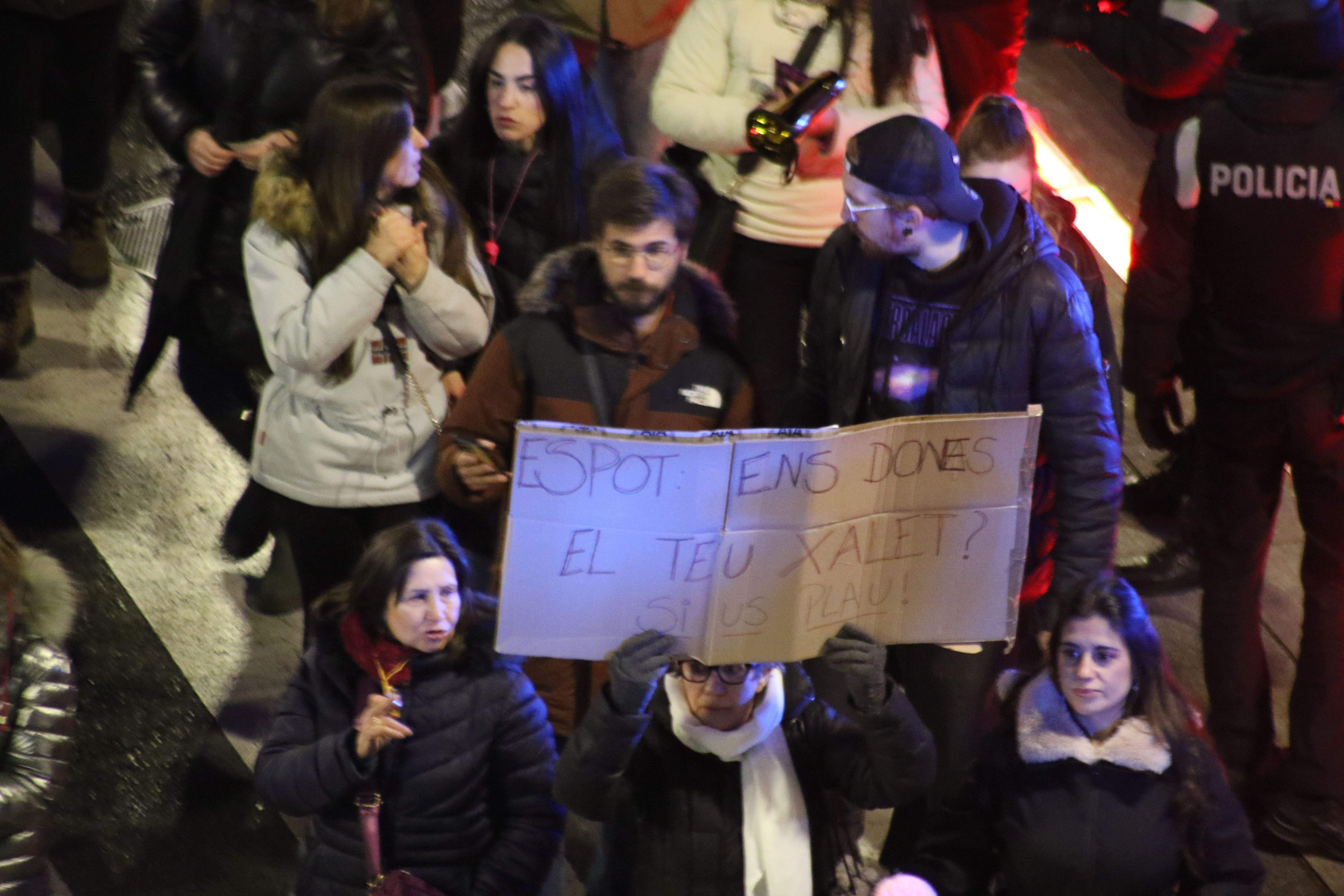 Rètol reivindicatiu.