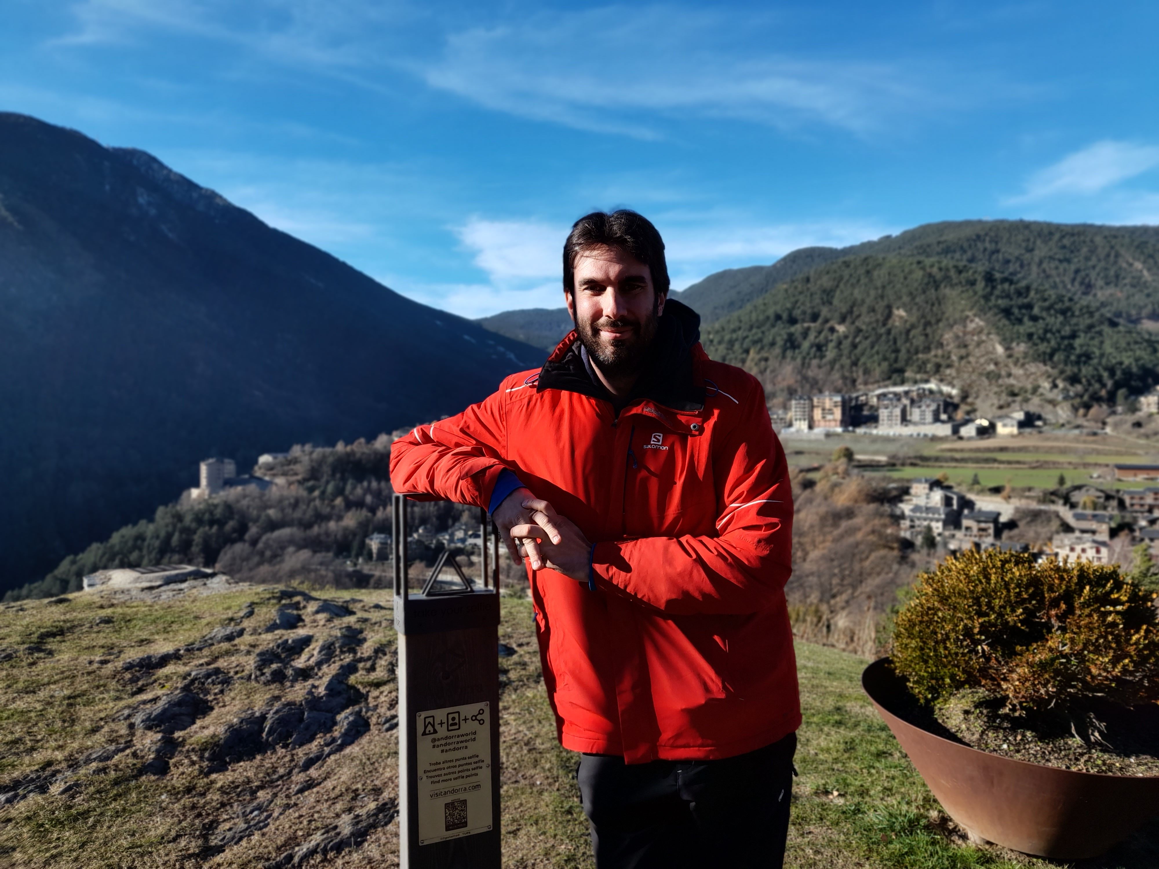 Guillem Forné a Sant Cristòfol d'Anyós. Guillem Forné a Sant Cristòfol d'Anyós.