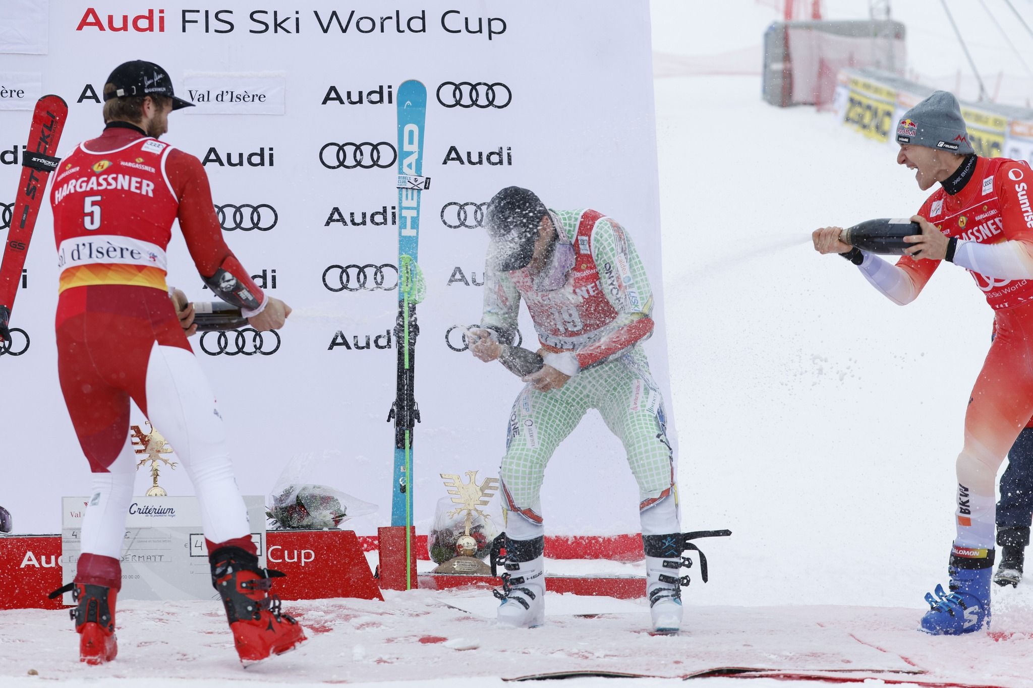 Joan Verdú felicitat pels dos primers.