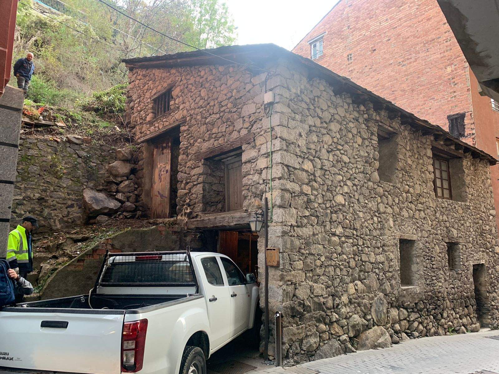 El comú d'Escaldes ja ha començat les obres a la borda Gabriel.