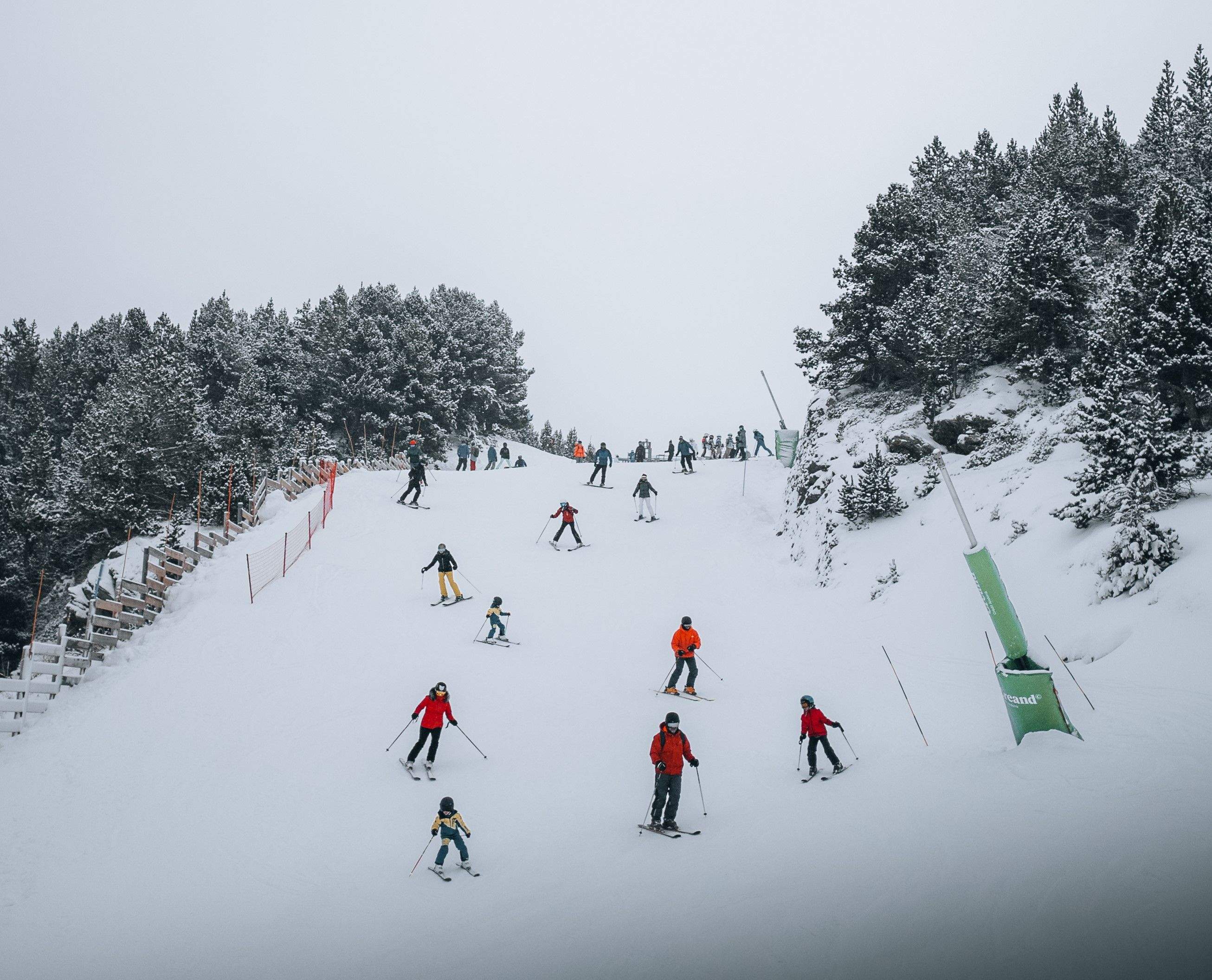 Grandvalira ha complert les expectatives aquest pont de la Puríssima.