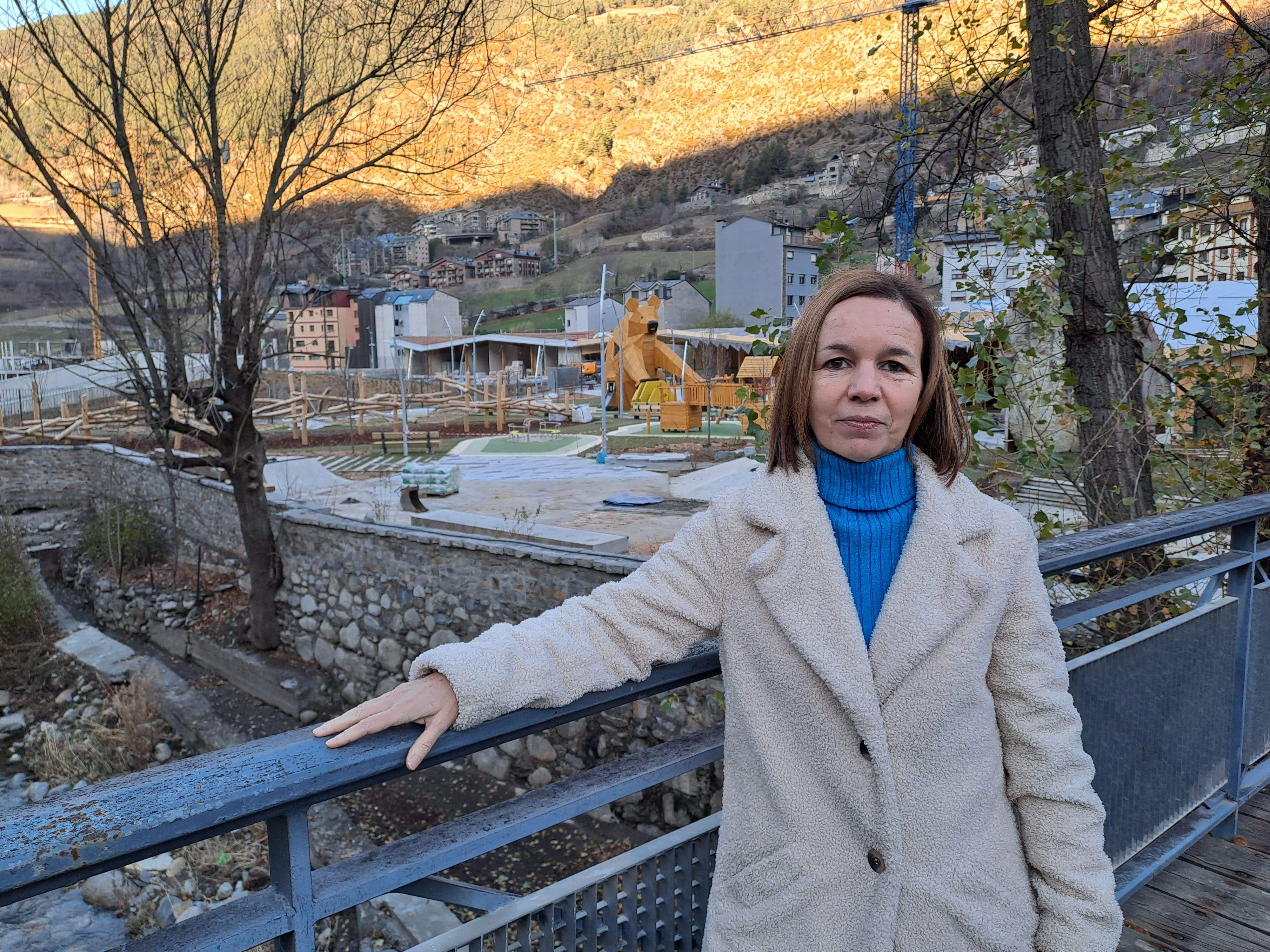 La portaveu del Sindicat, Rebeca Bonache.