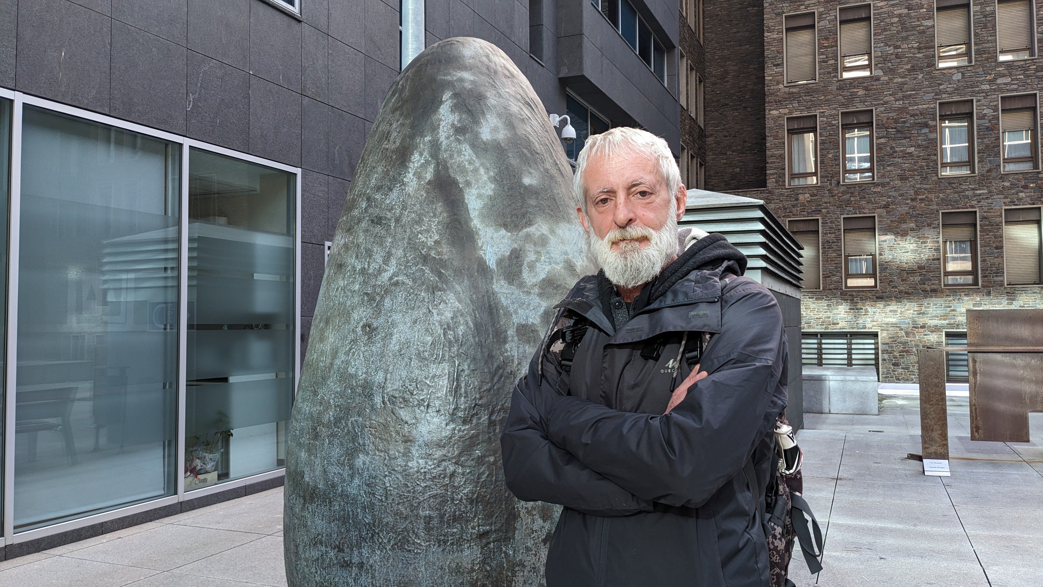 Joan Ramon Crespo, la cara visible de la coordinadora per l'habitatge digne