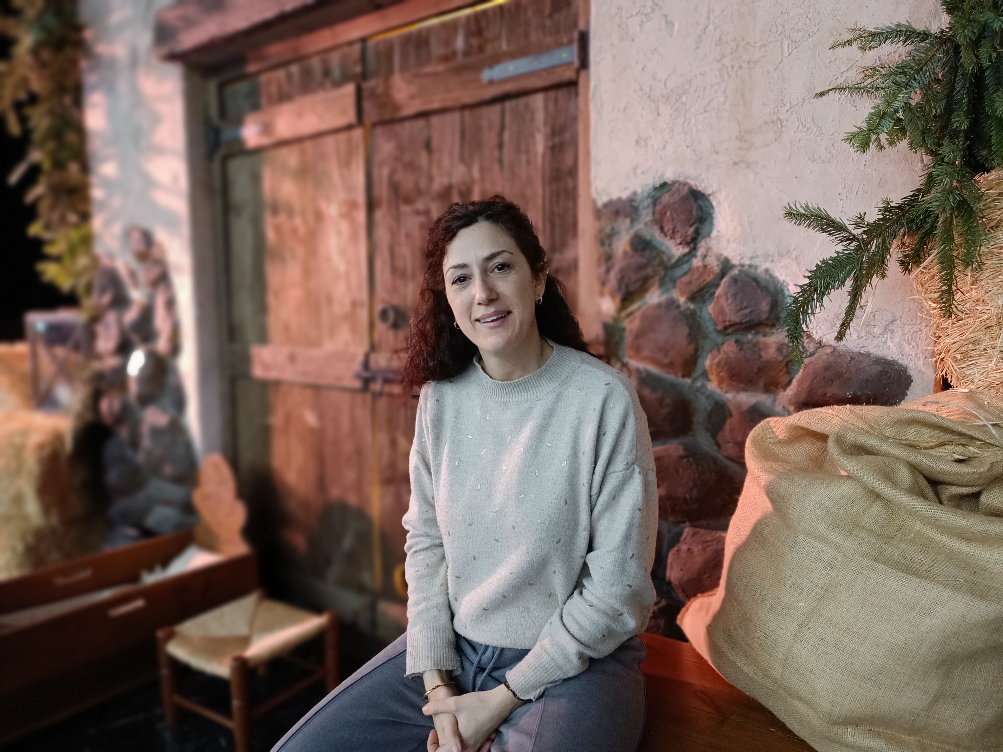 La directora del Pessebre Vivent, Irina Robles.