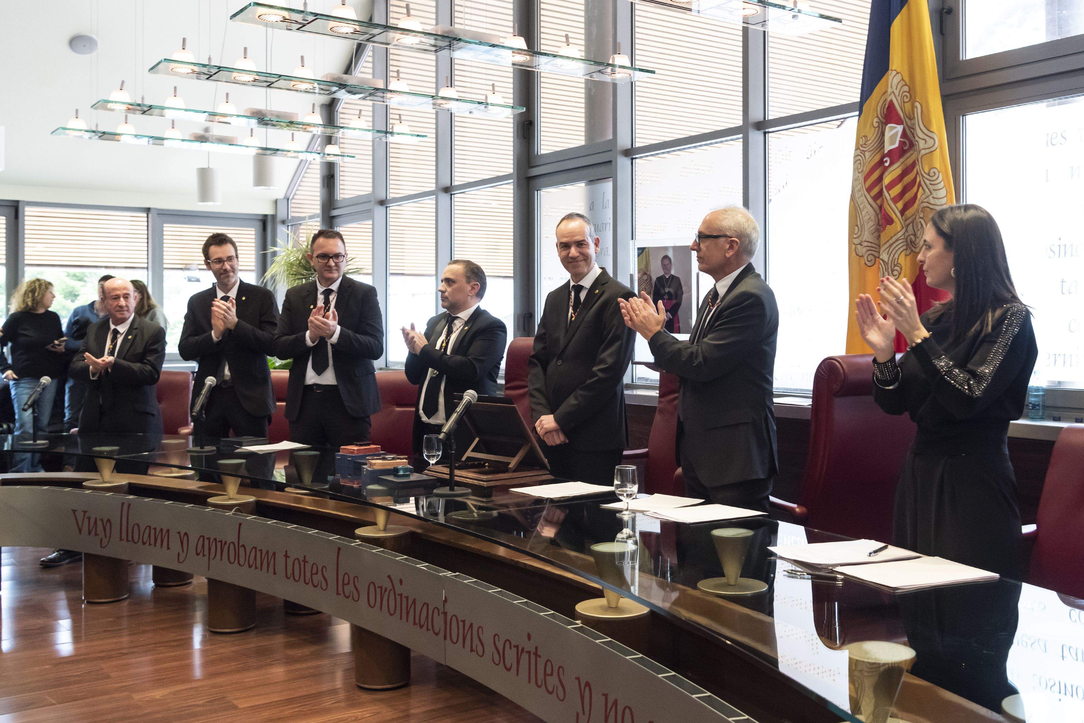 Acte de constitució del nou comú de Canillo. Acte de constitució del nou comú de Canillo.