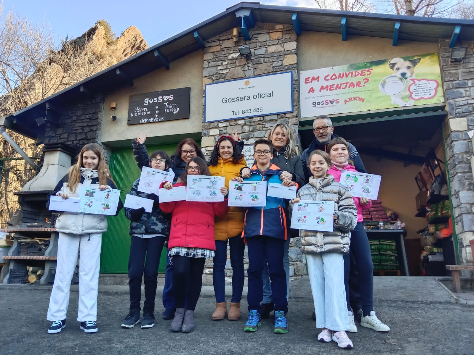 Entrega de premis del concurs.