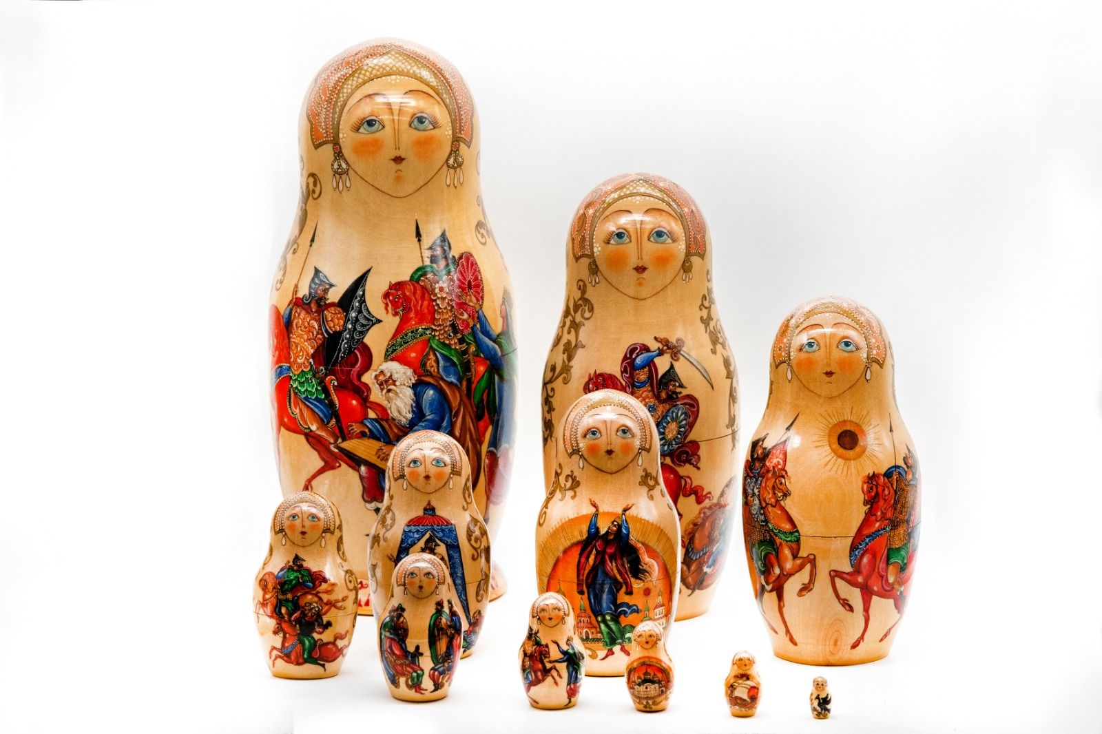 Matrioixques del museu.