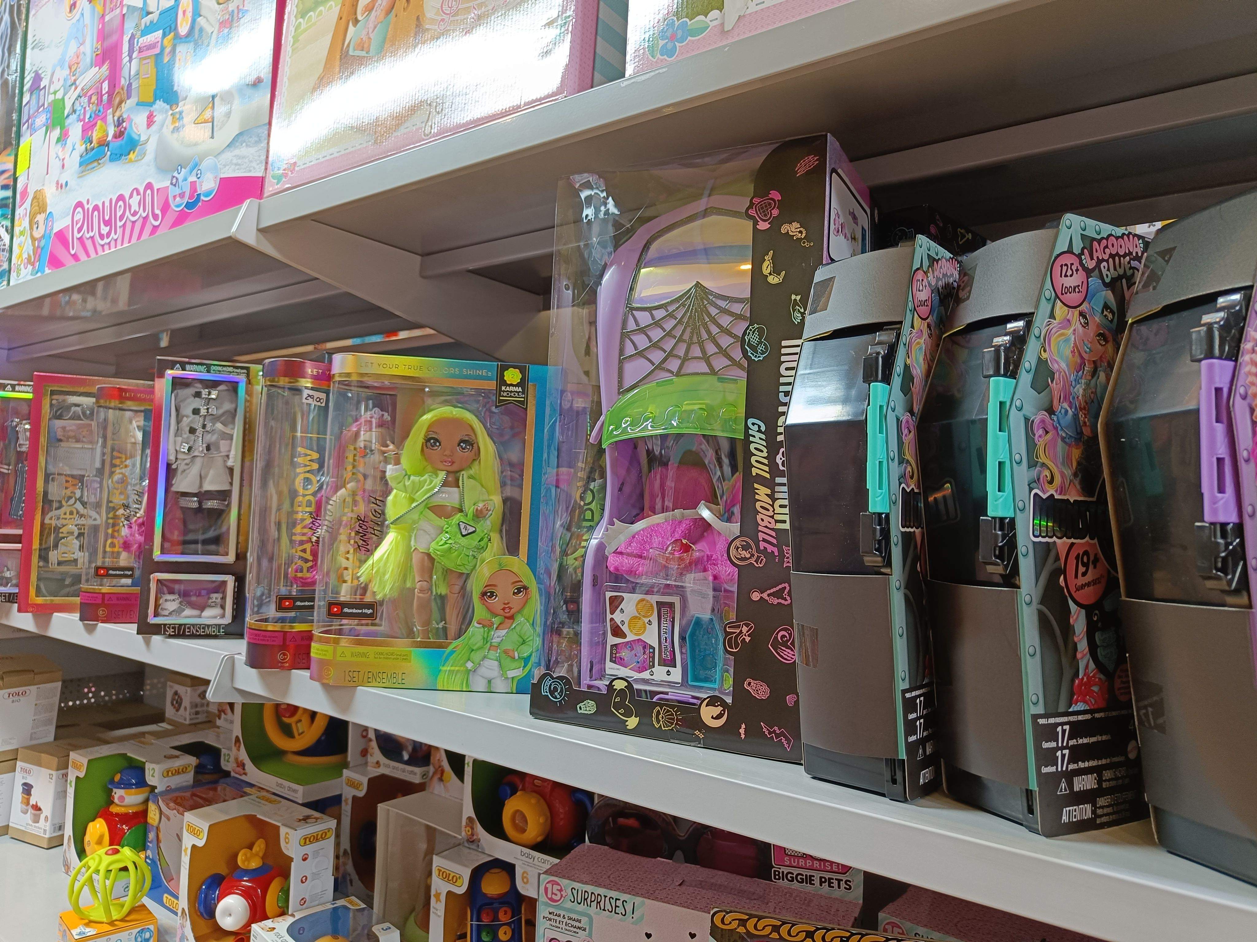 Les Rainbow i les Monster High han estat molt demanades