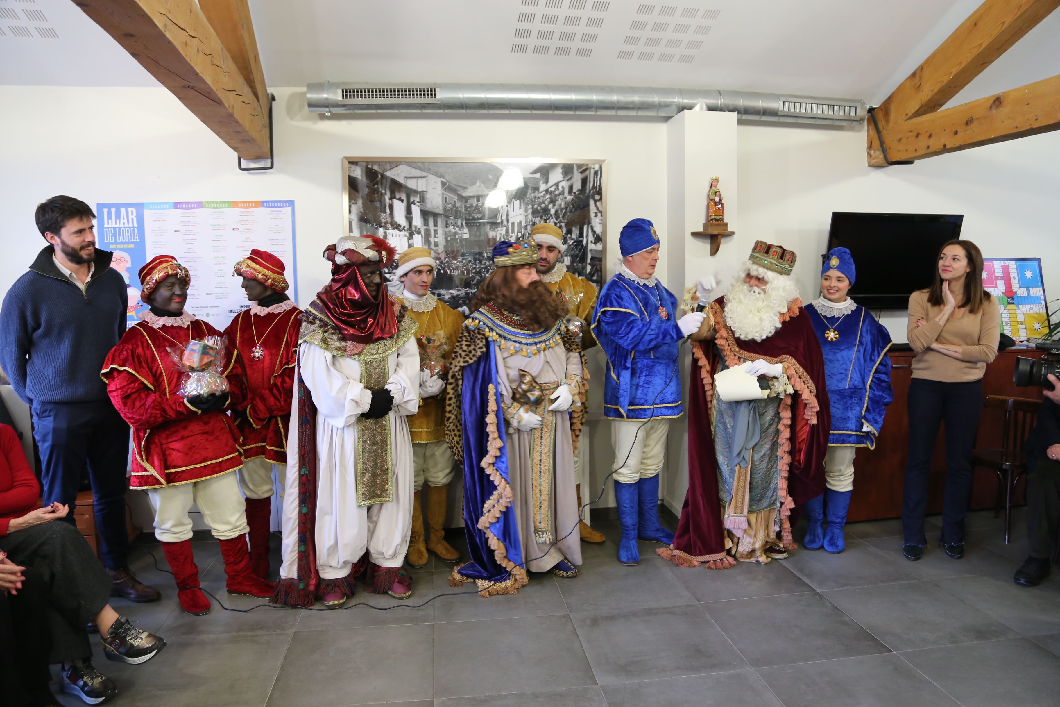 Els Reis a la llar de Lòria. Els Reis a la llar de Lòria.