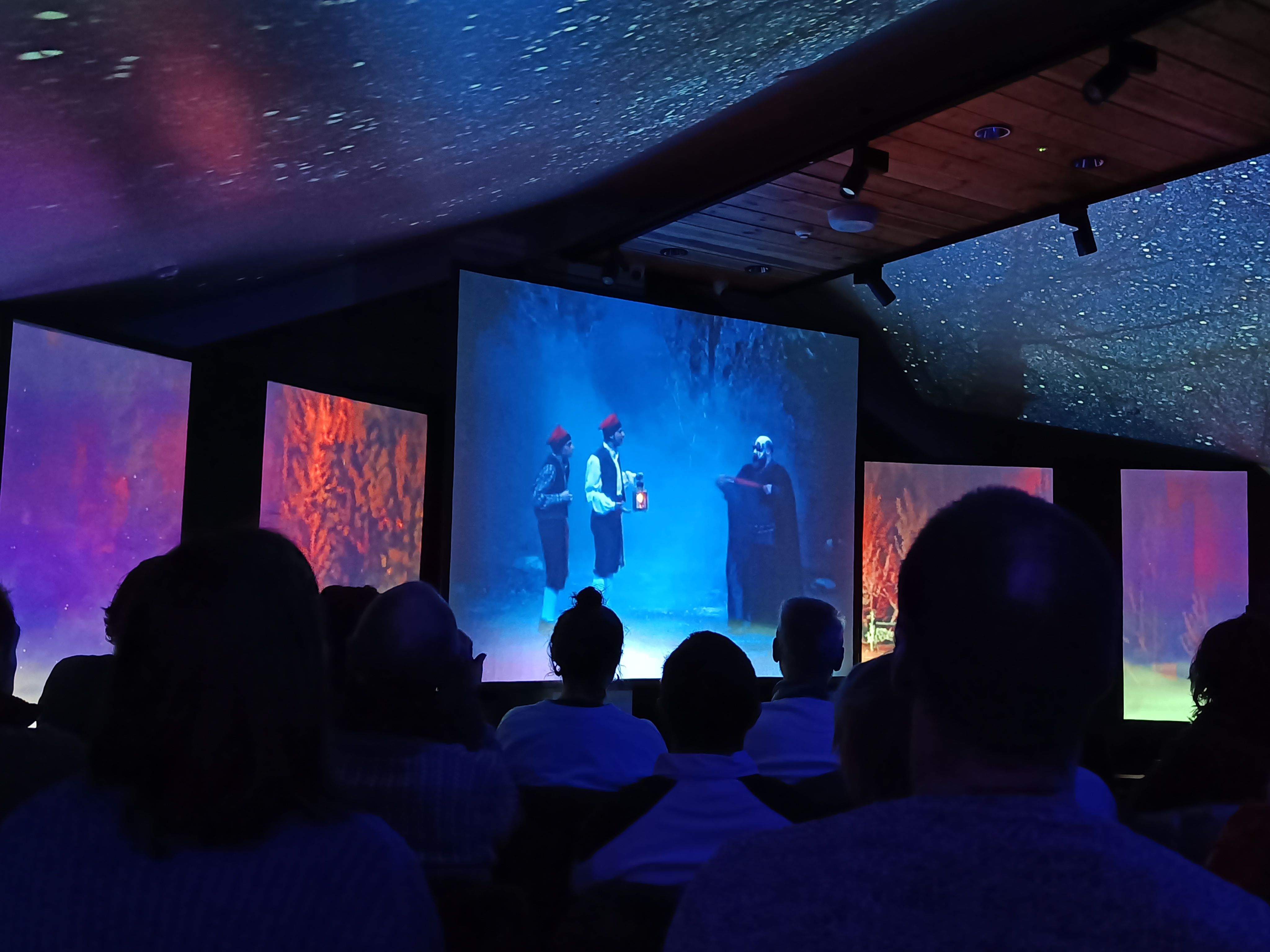 Un fragment de 'Els Pastorets'. Un fragment de 'Els Pastorets'.