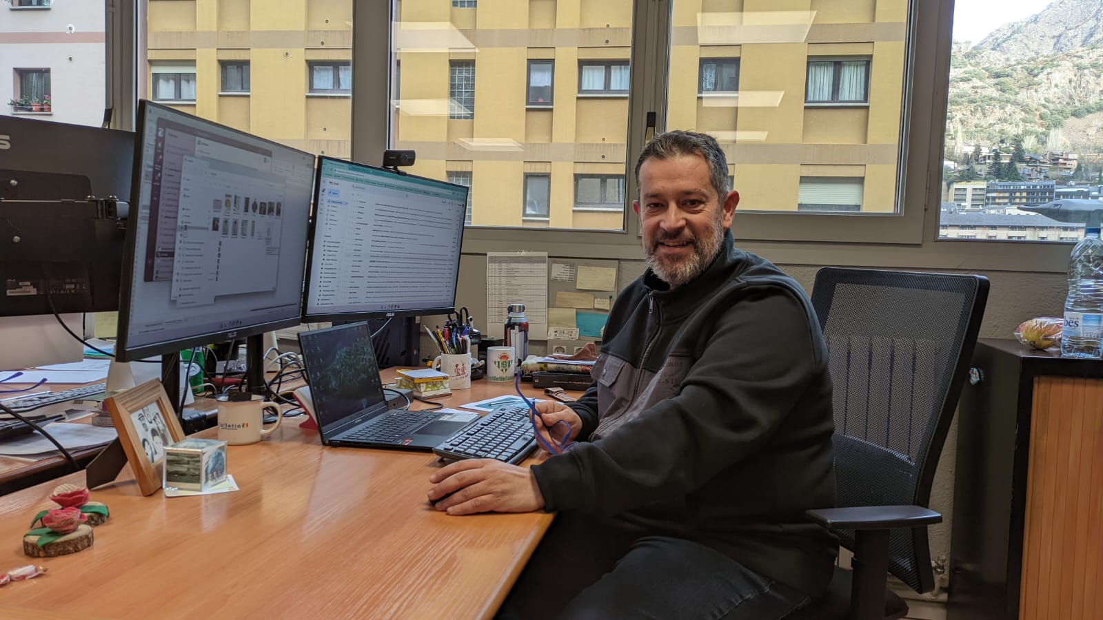 El president del Copsia, Òscar Fernández.