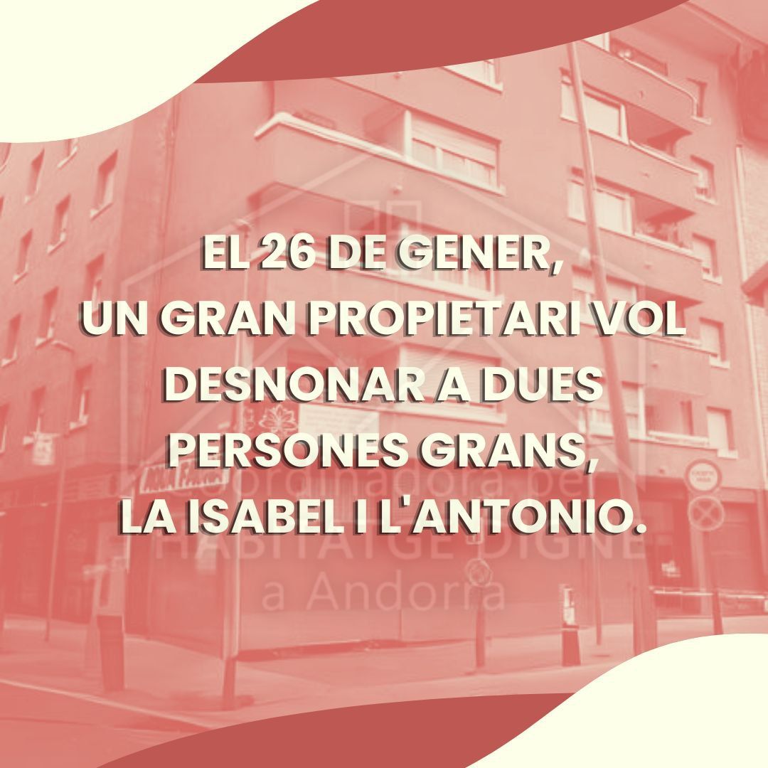 Reclamació de la Coordinadora per un Habitatge Digne. Reclamació de la Coordinadora per un Habitatge Digne.