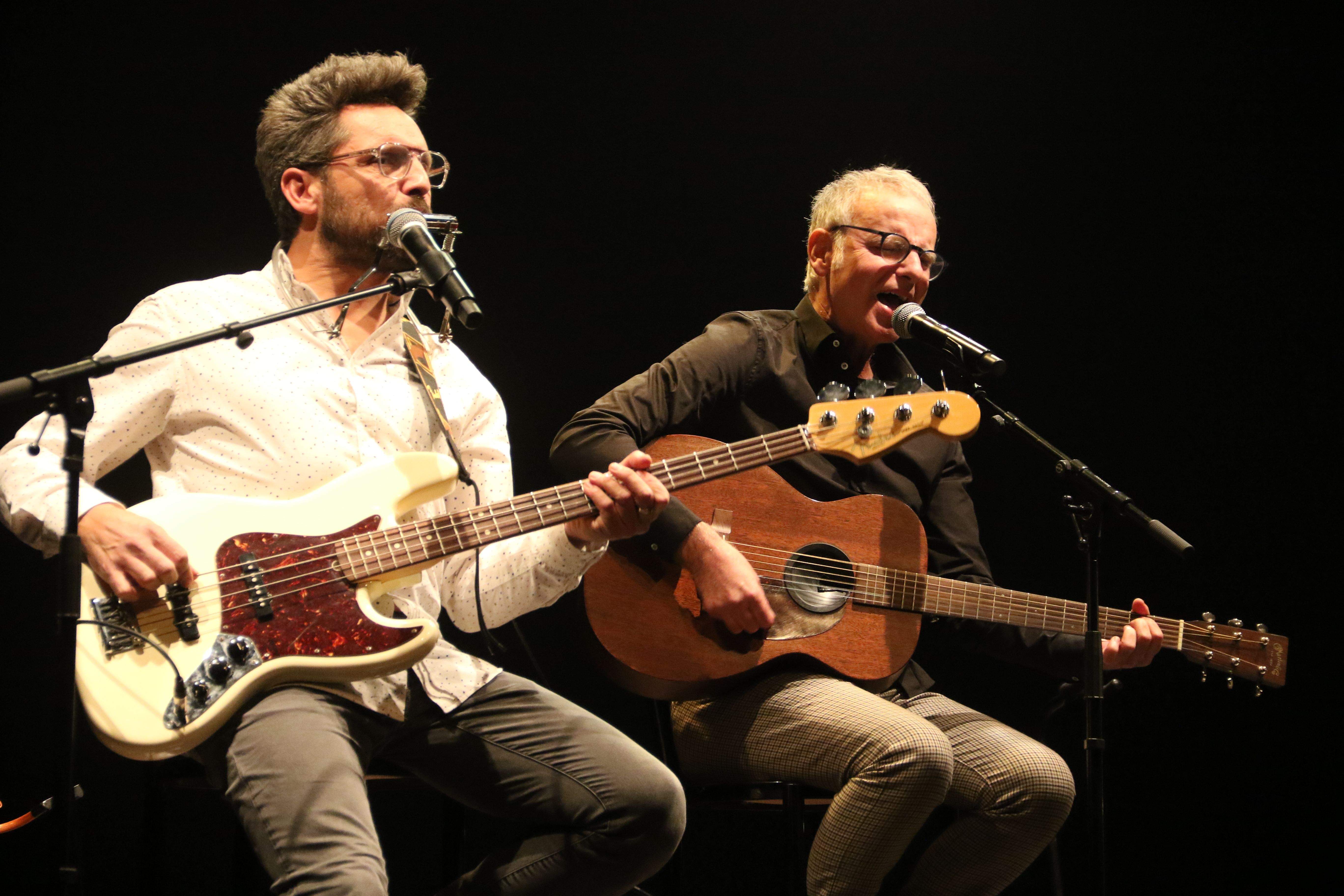 Lluís Gavaldà i Joan Pau Chaves al SAM.