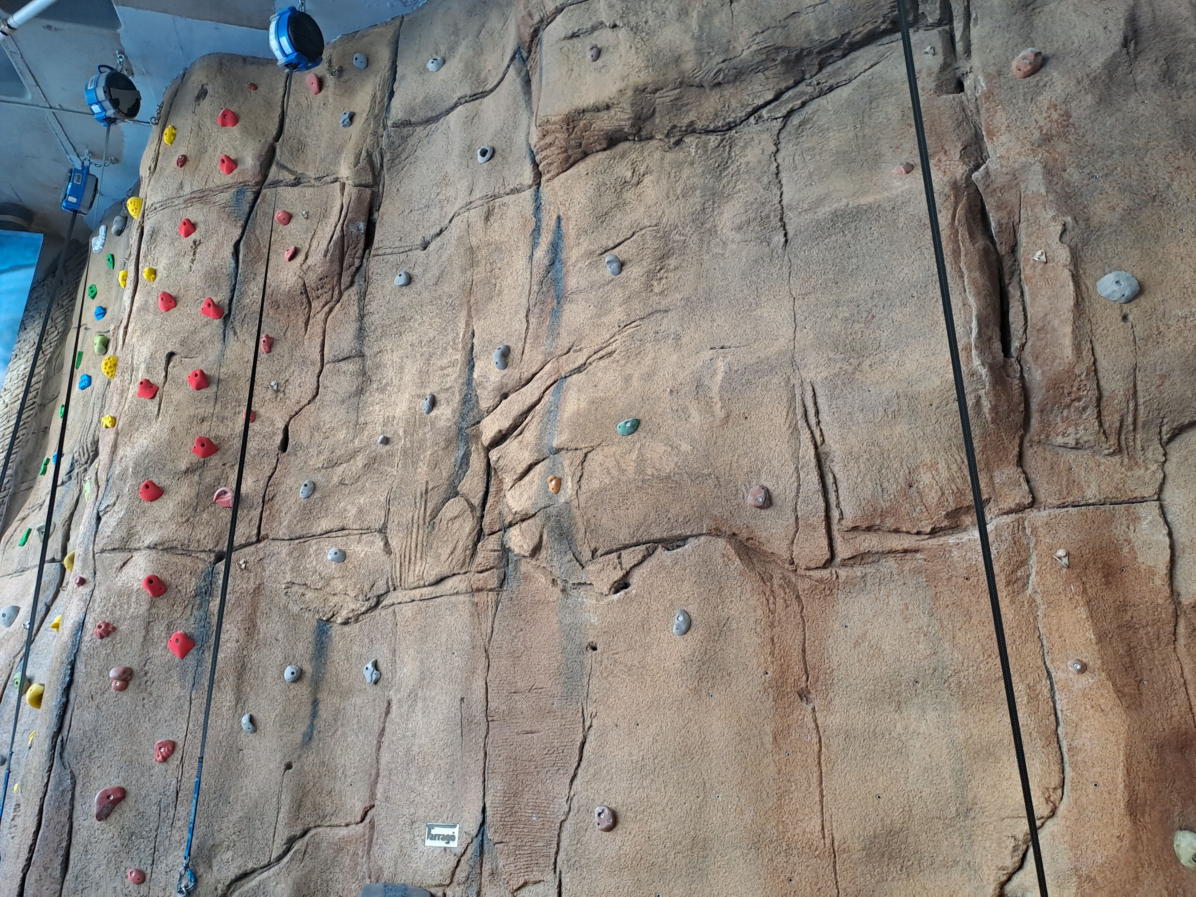 El rocòdrom. El rocòdrom.