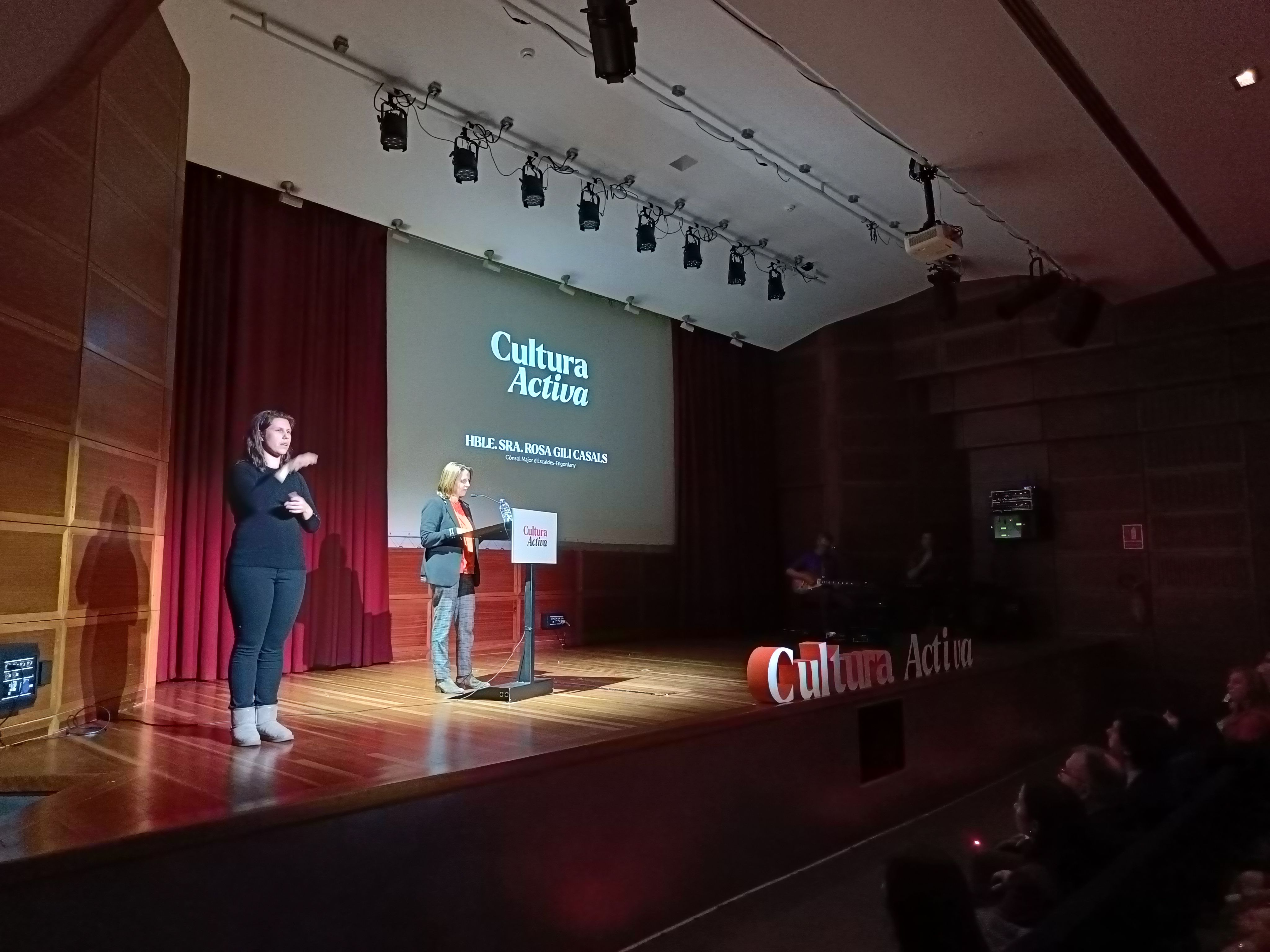 Acte de presentació de Cultura Activa. Acte de presentació de Cultura Activa.