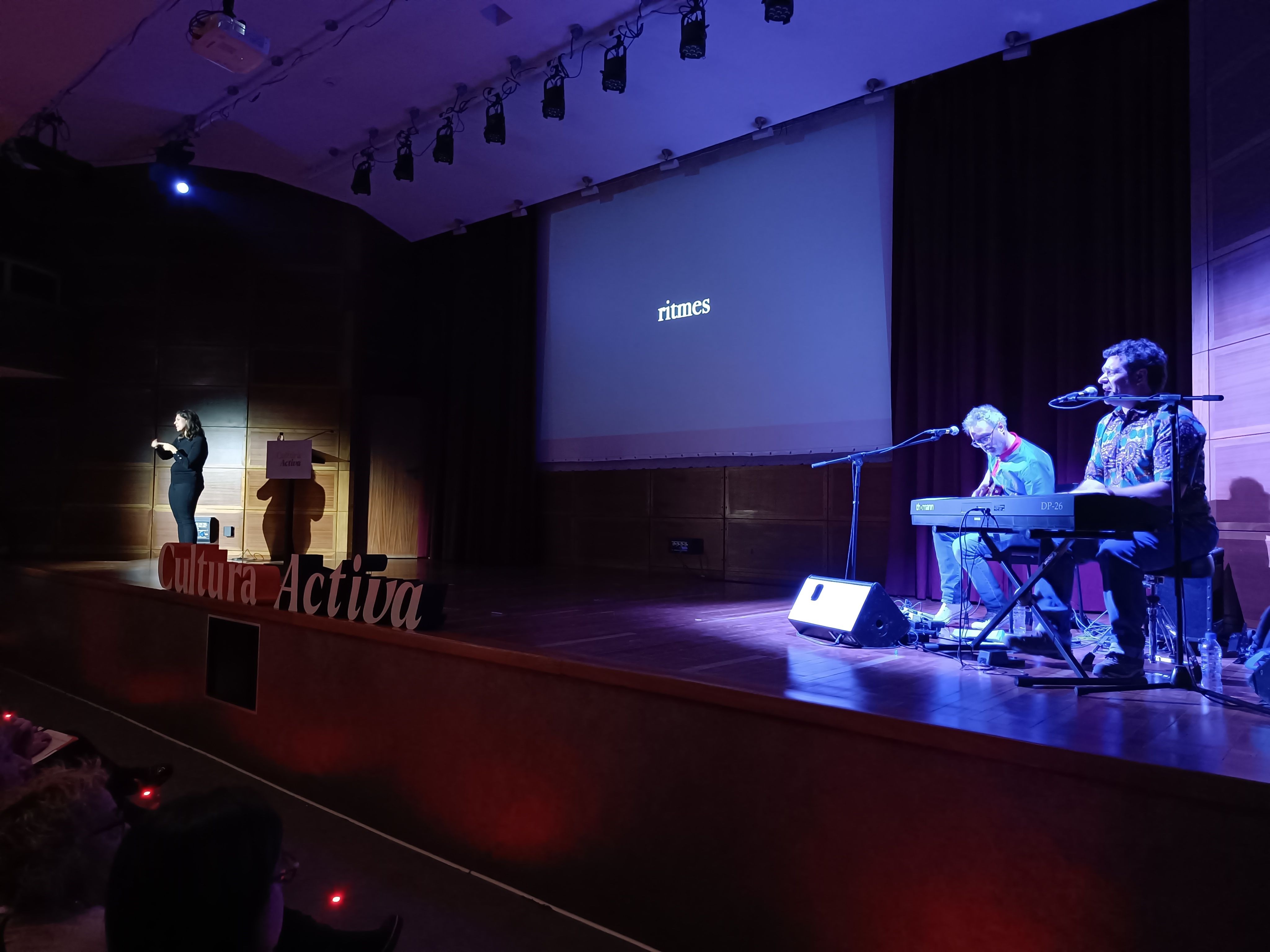 Acte de presentació de Cultura Activa. Acte de presentació de Cultura Activa.