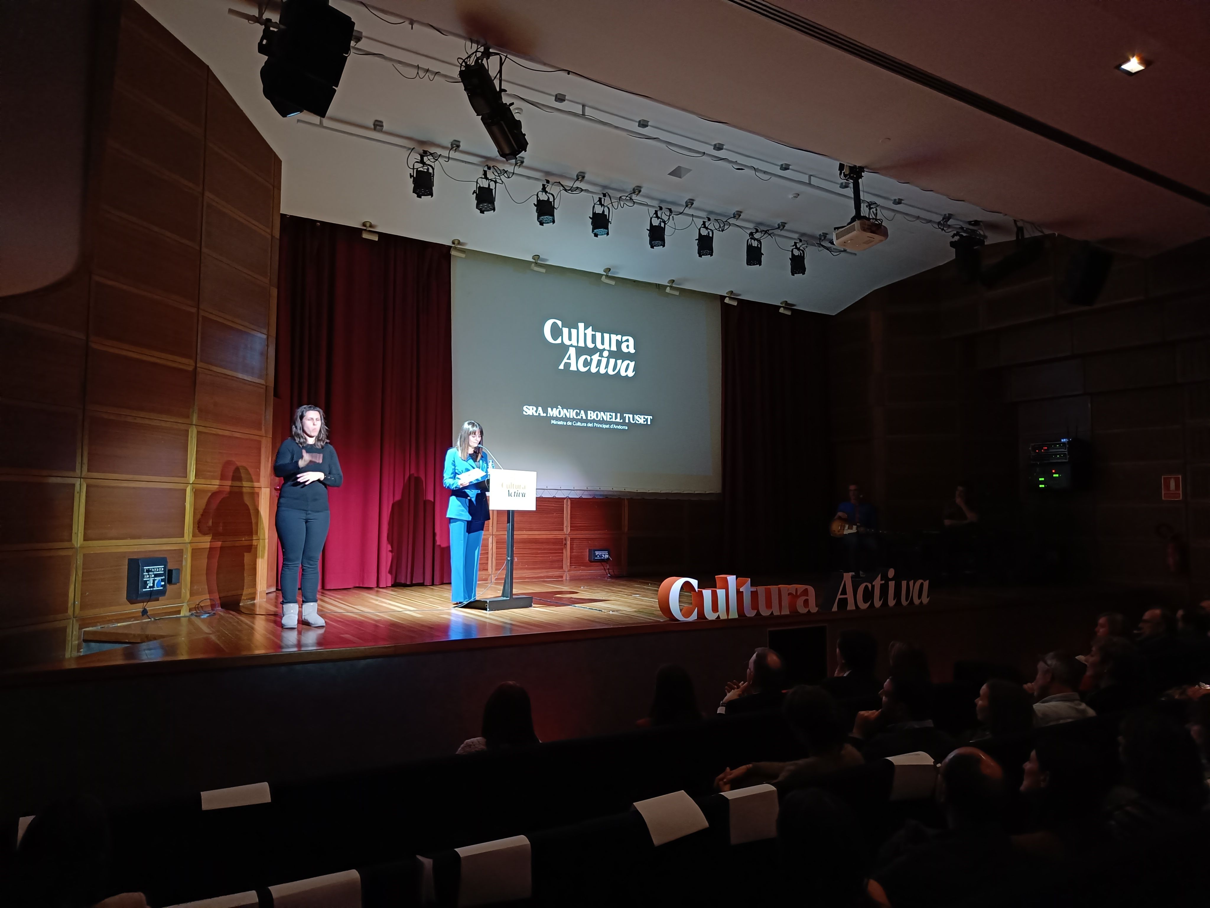 Acte de presentació de Cultura Activa. Acte de presentació de Cultura Activa.