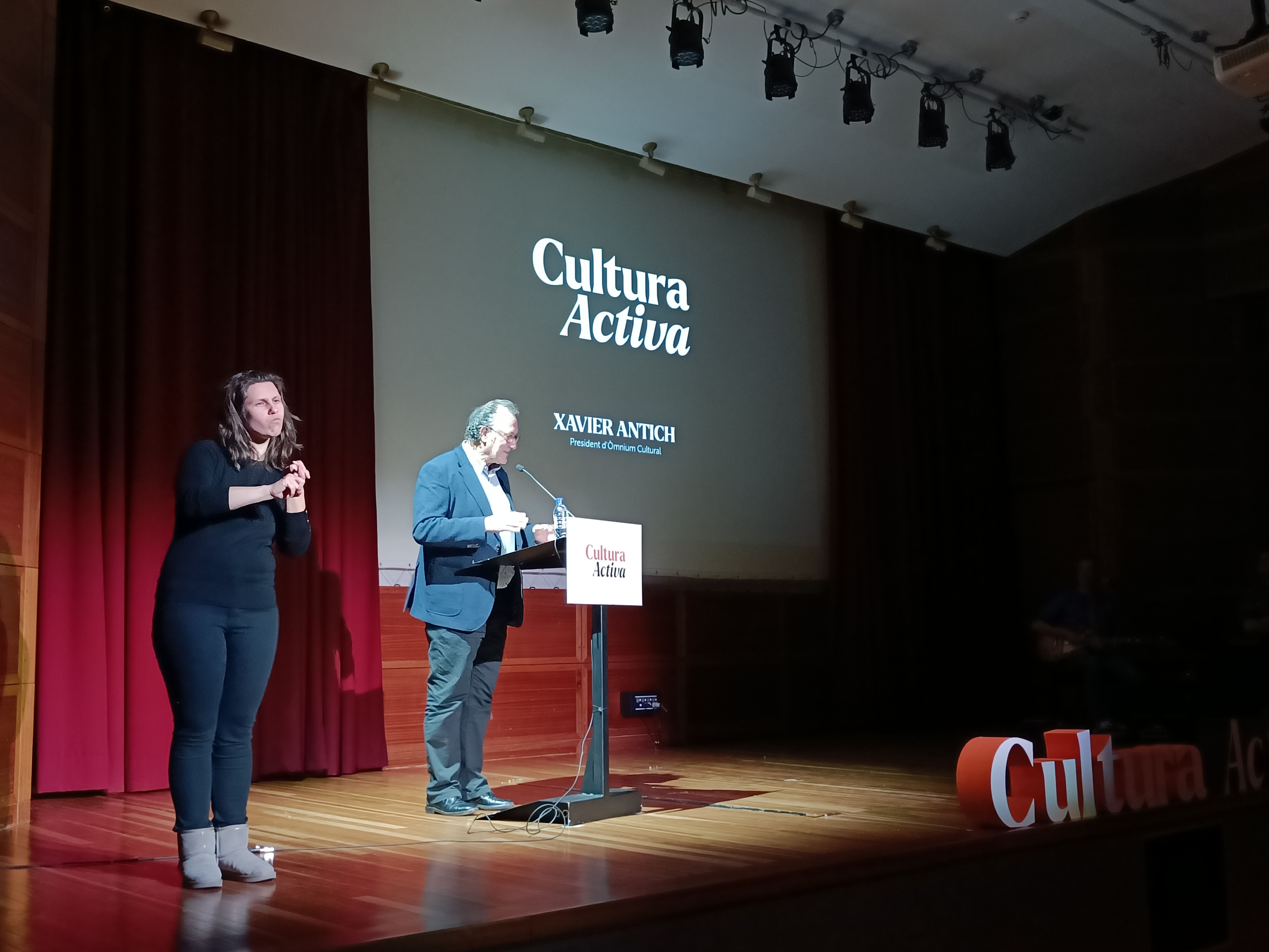 Acte de presentació de Cultura Activa. Acte de presentació de Cultura Activa.