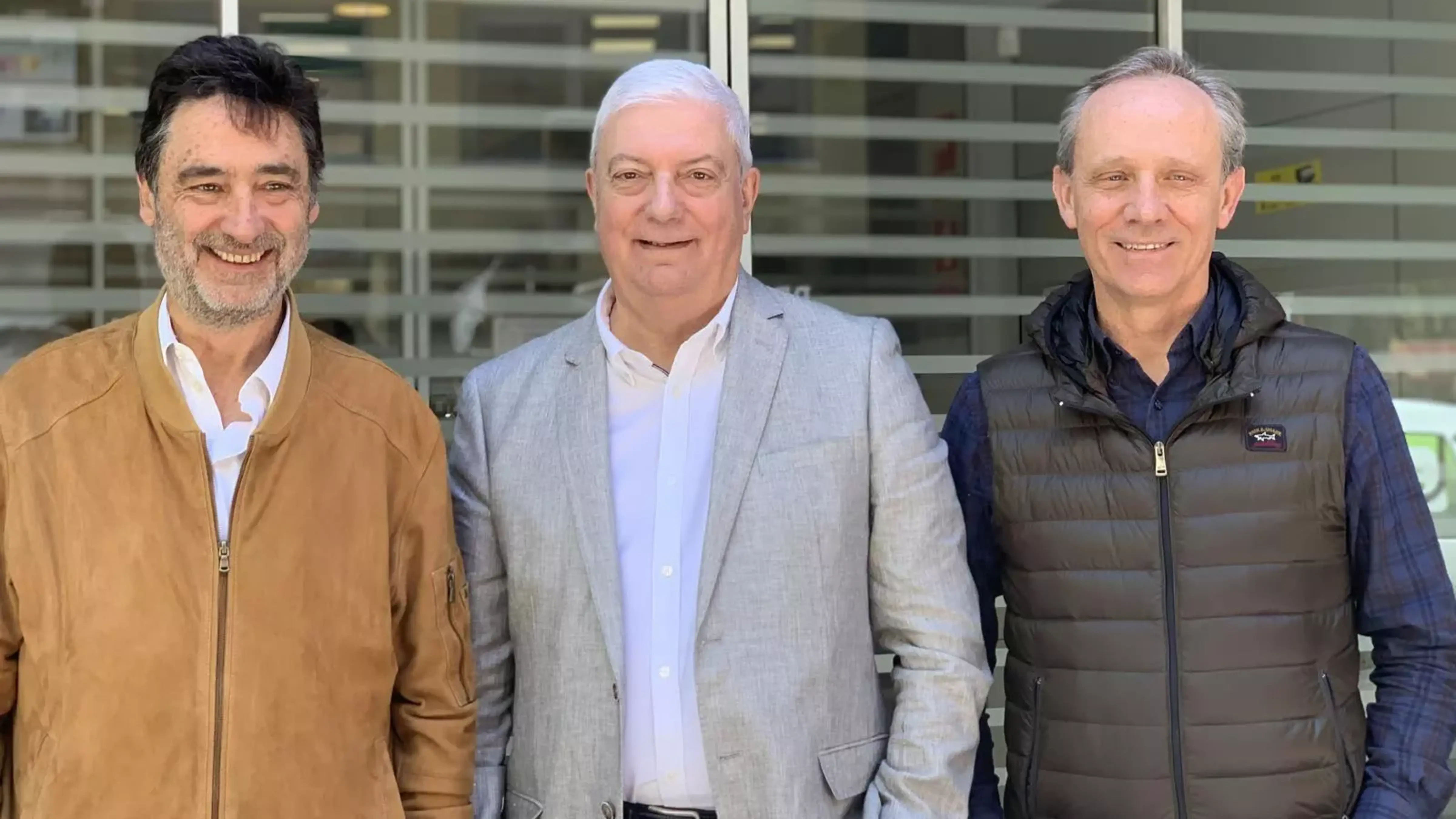 Francesc Zamora, Gerard Cadena i Francesc Pallàs, representants de la CEA vinculats a la CASS.