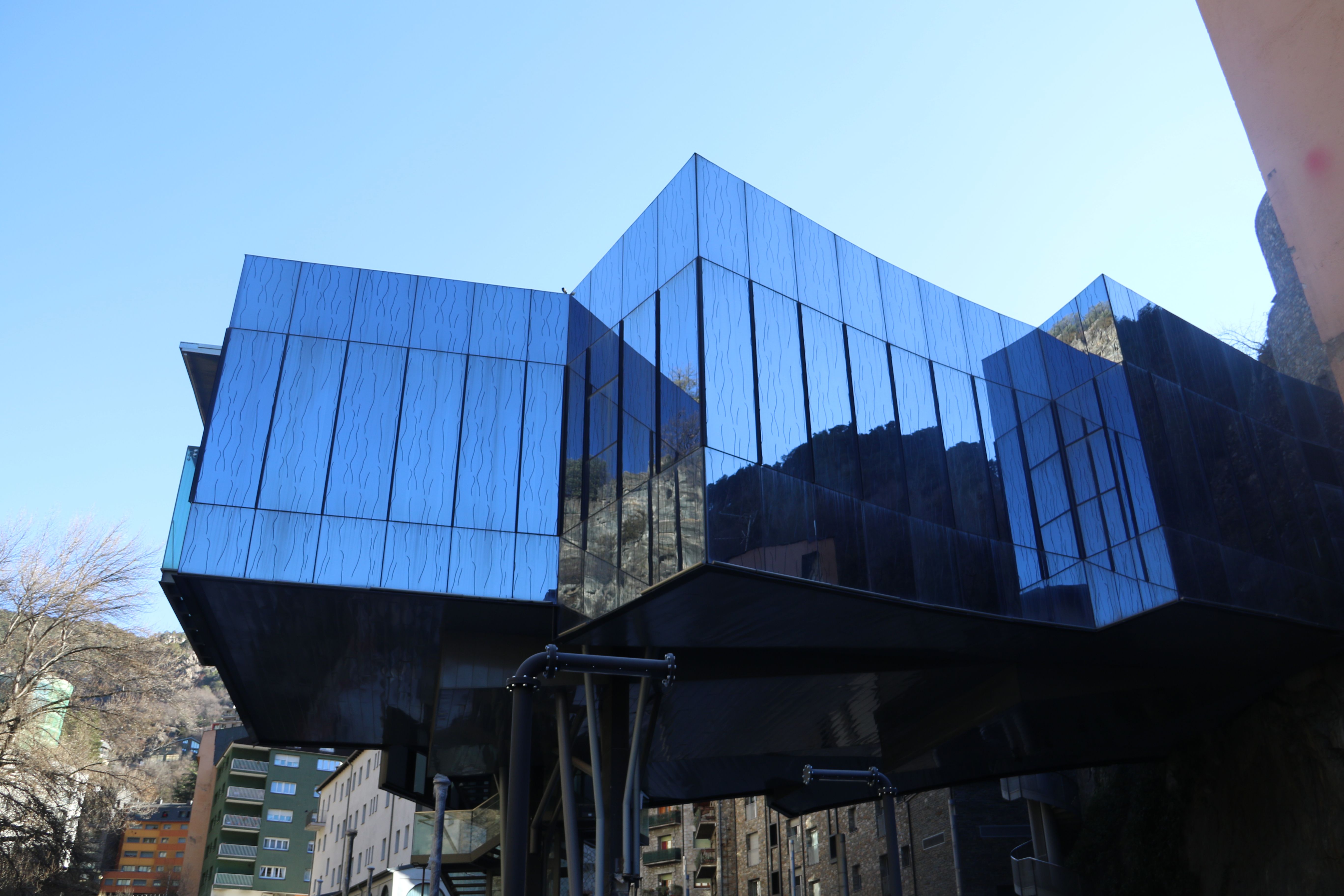 Una imatge de l'exterior de l'Espai Caldes.