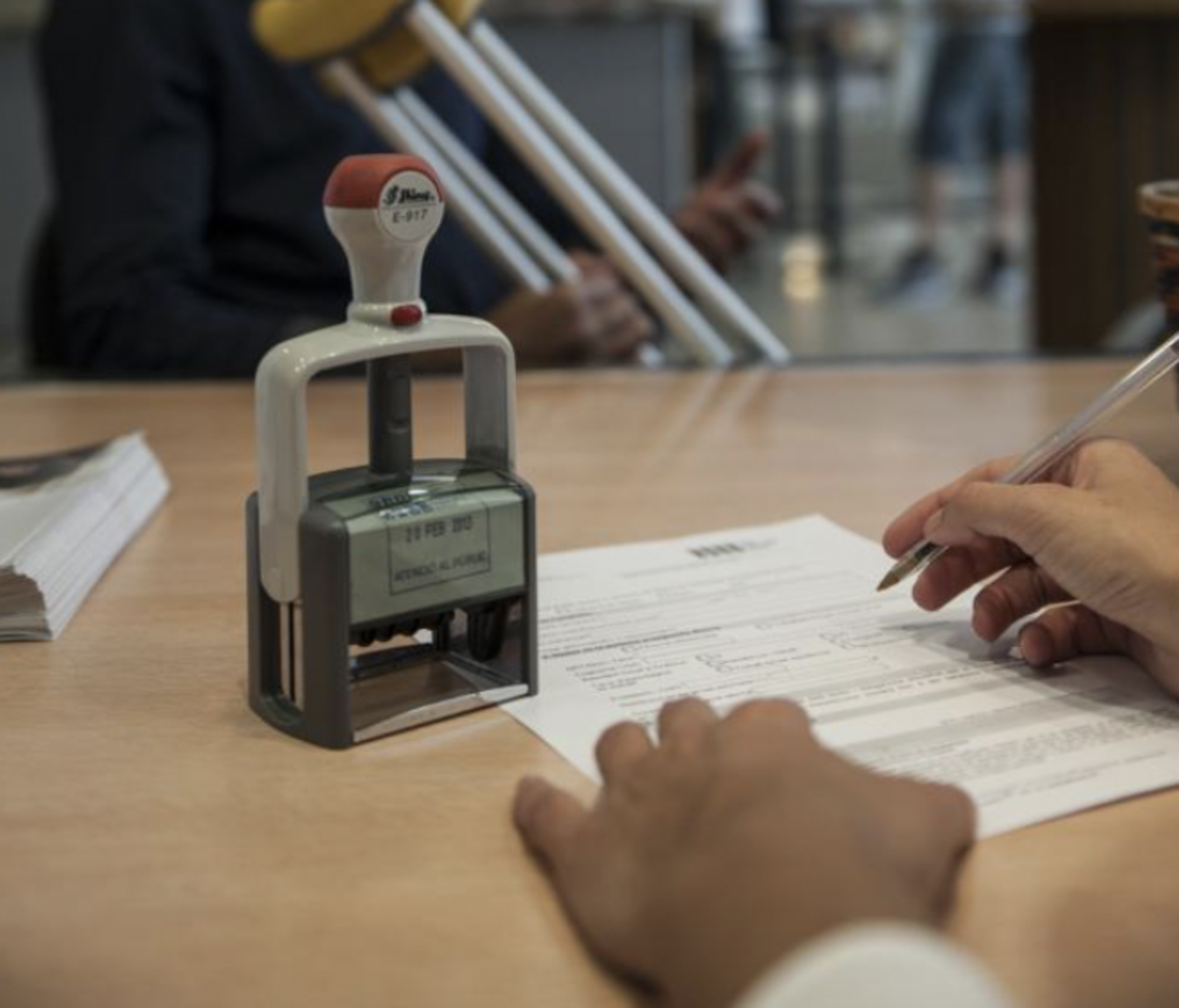 Un tràmit a la CASS.