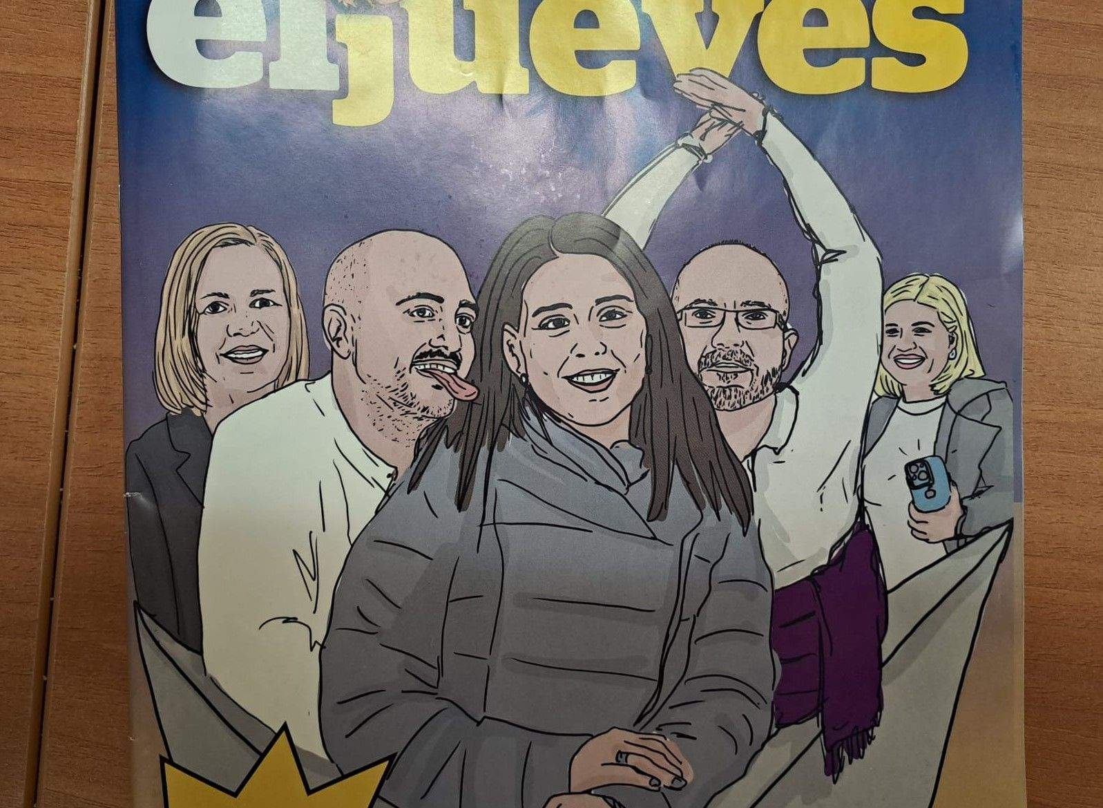 La portada de la revista.