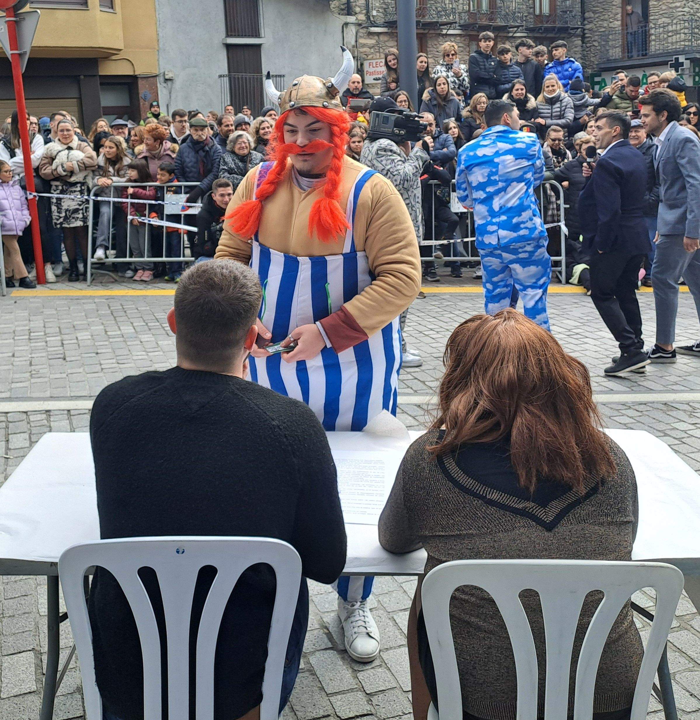 Obelix, un votant de pes. Obelix, un votant de pes.