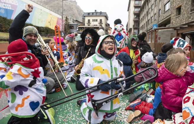 Un instant de la rua.