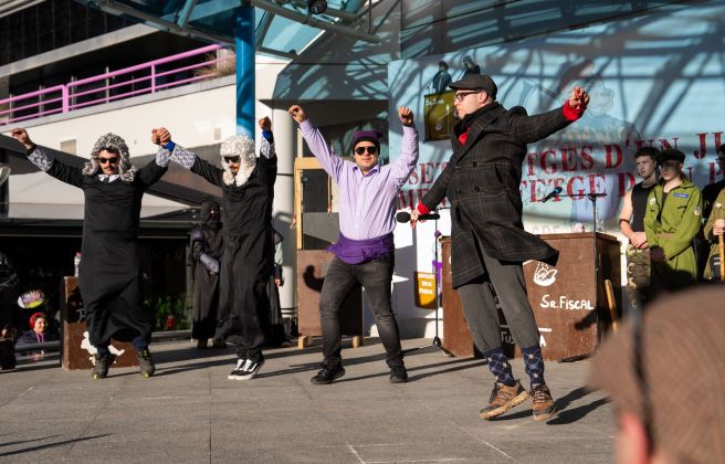 Un moment del judici.