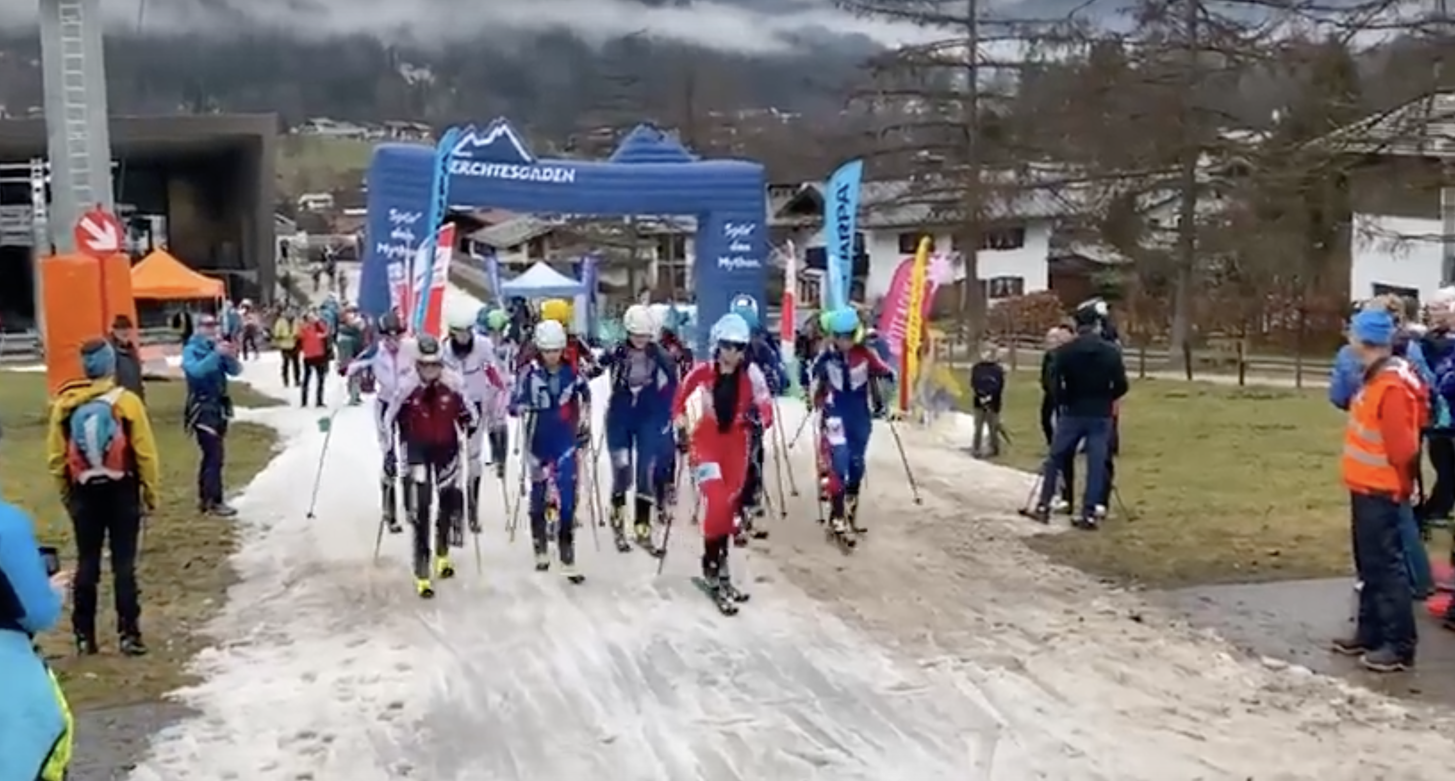 Sortida de la prova on ha participat Lea Ancion.