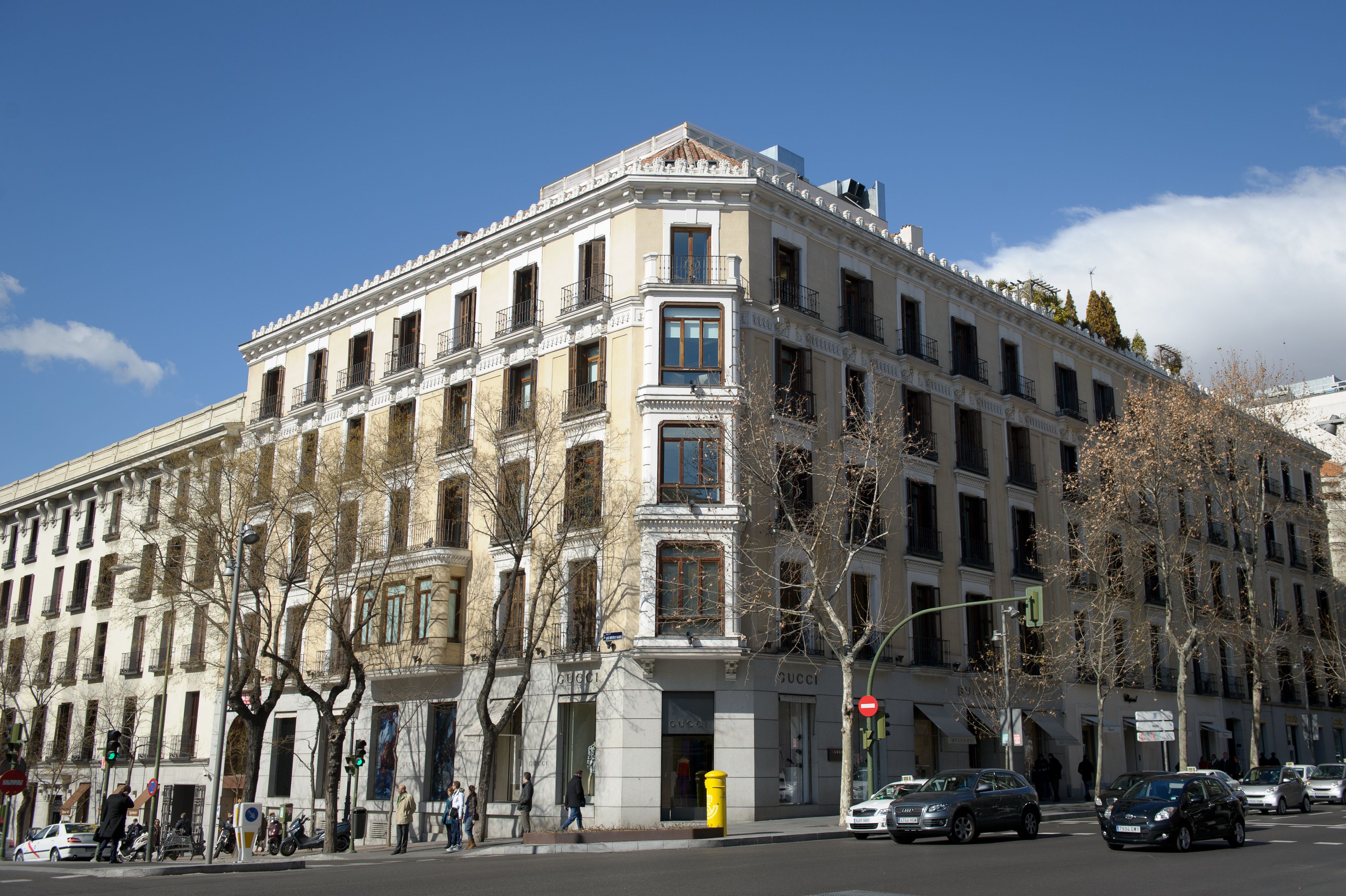 Una imatge de l'edifici que ocupa Banco Alcalá.