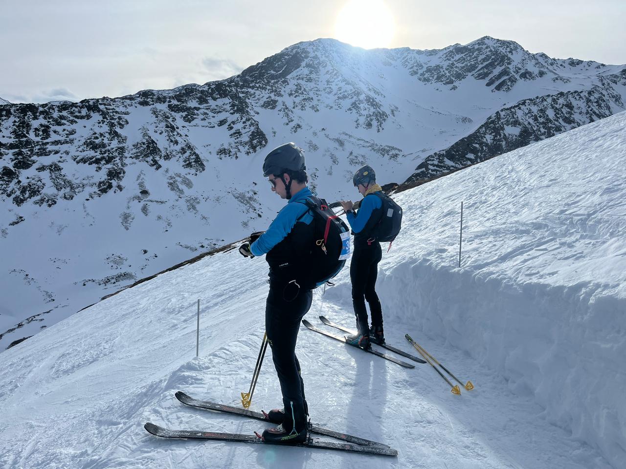 Olm i Bartumeu, aquest dijous al matí a Val Martello.