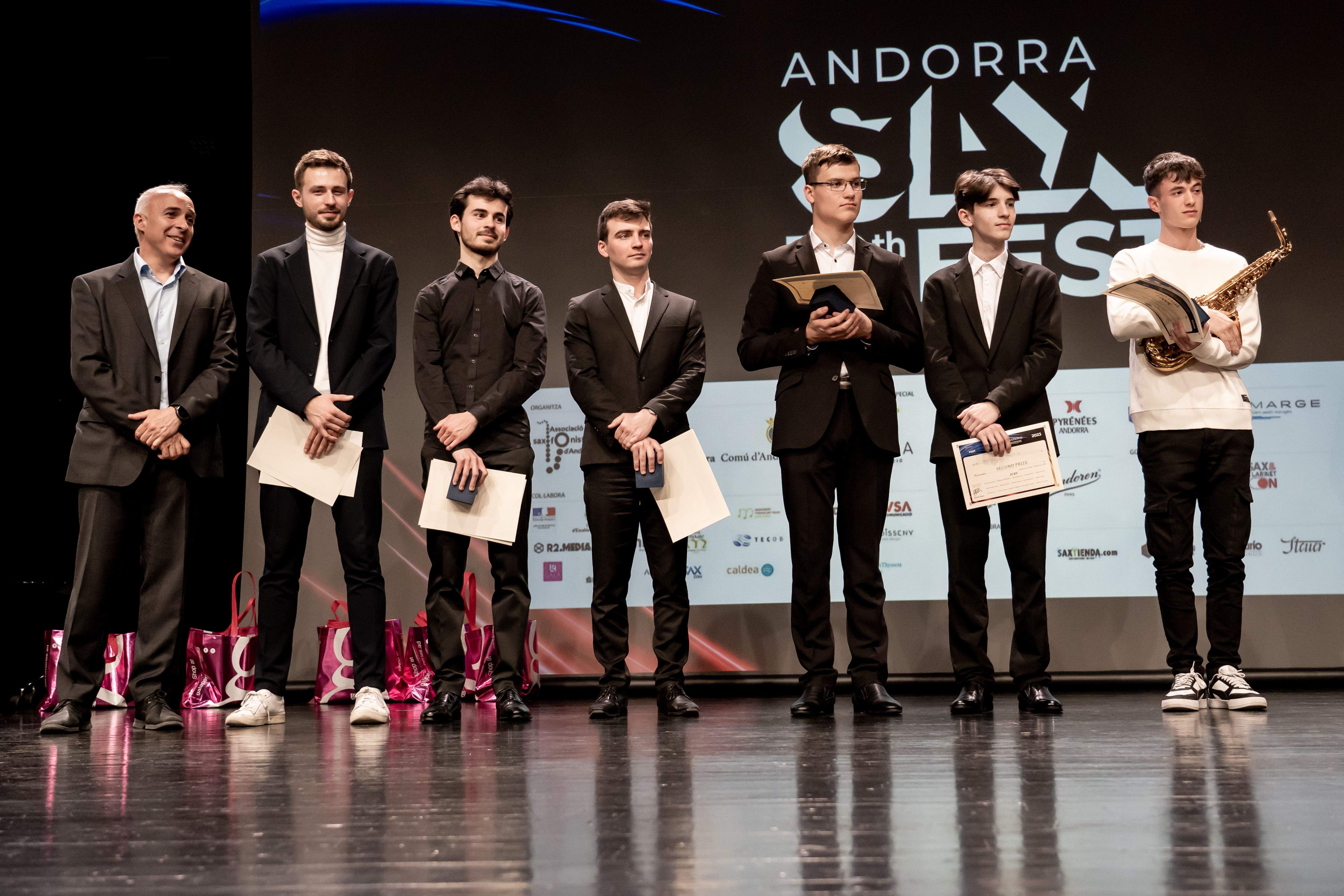 L’Andorra Sax Fest assoleix rècord de participants amb gairebé 200