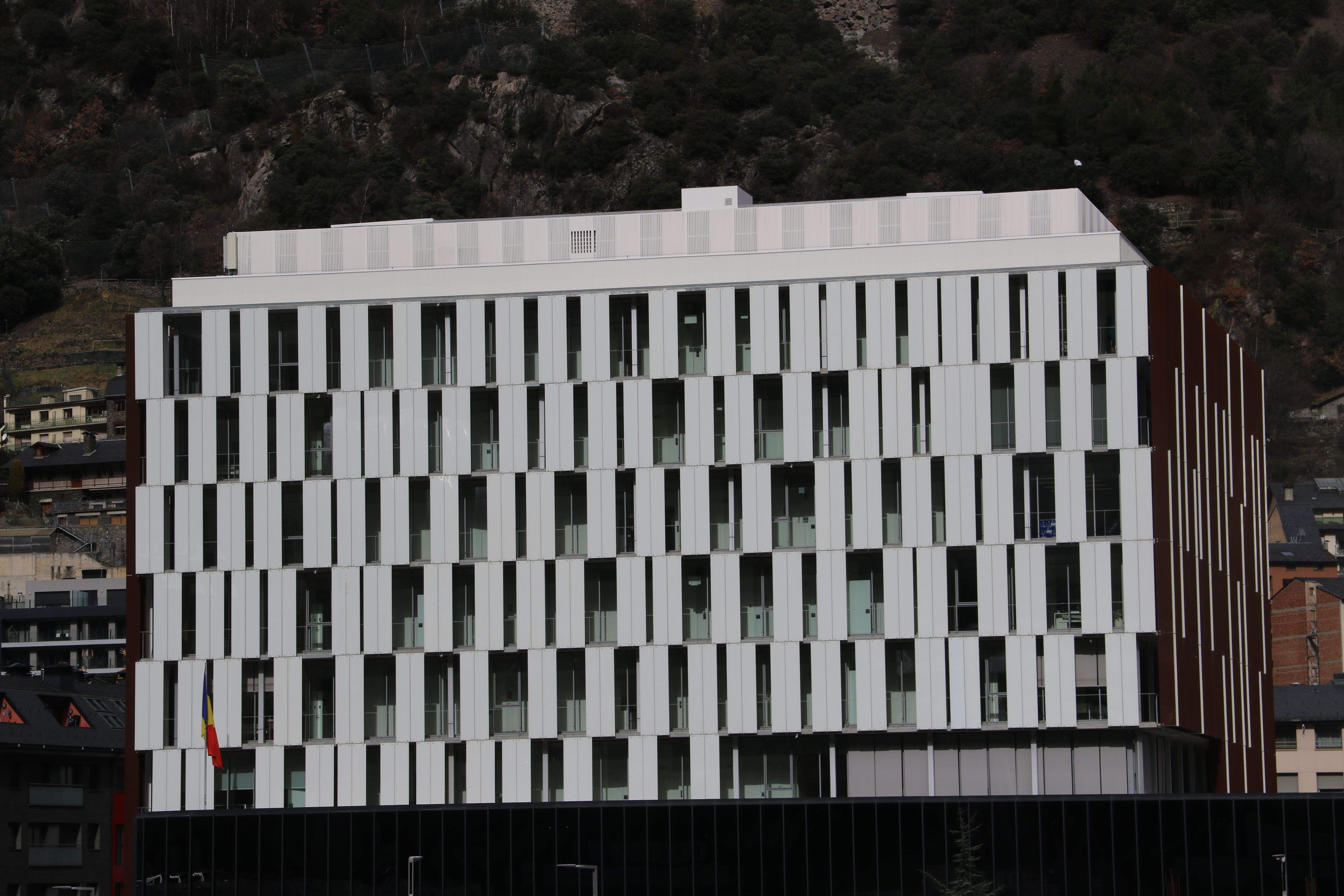 Una imatge de la Seu de la Justícia.