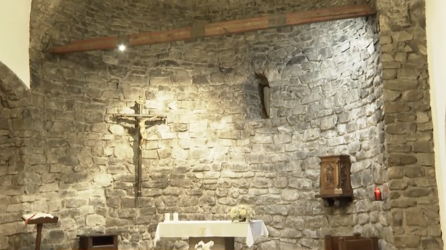 Capella romànica de Sant Esteve. Capella romànica de Sant Esteve.