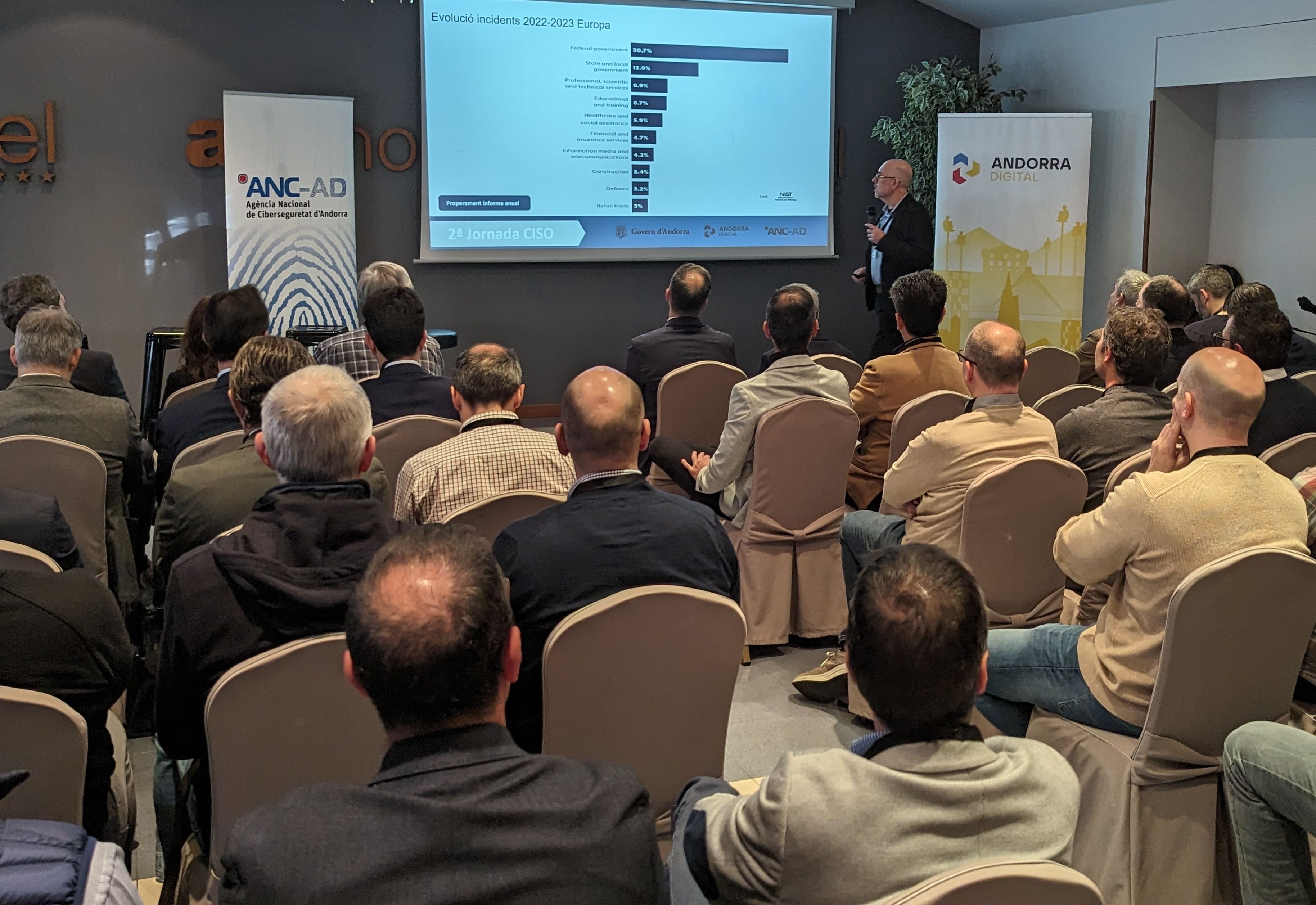 Un instant de les ponències celebrades aquest divendres.