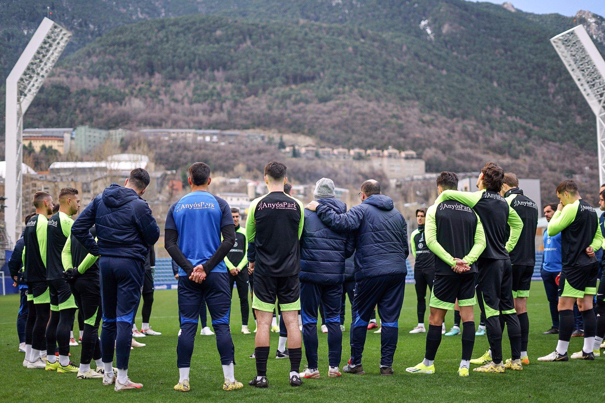 L'equip està més unit que mai després de la passada victòria contra el Valladolid.