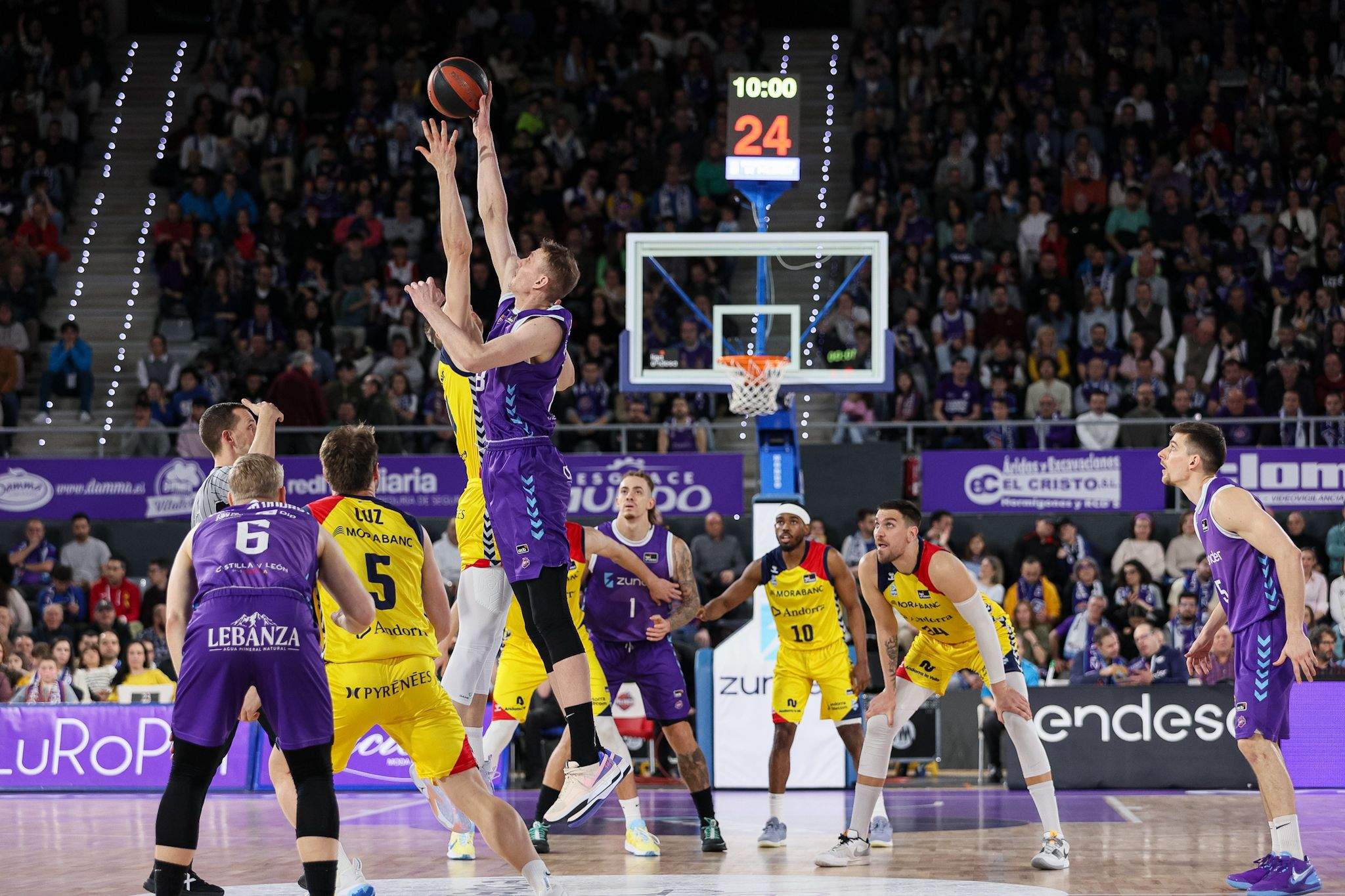 Aquest ha estat el salt inicial entre Palència i Morabanc Andorra.