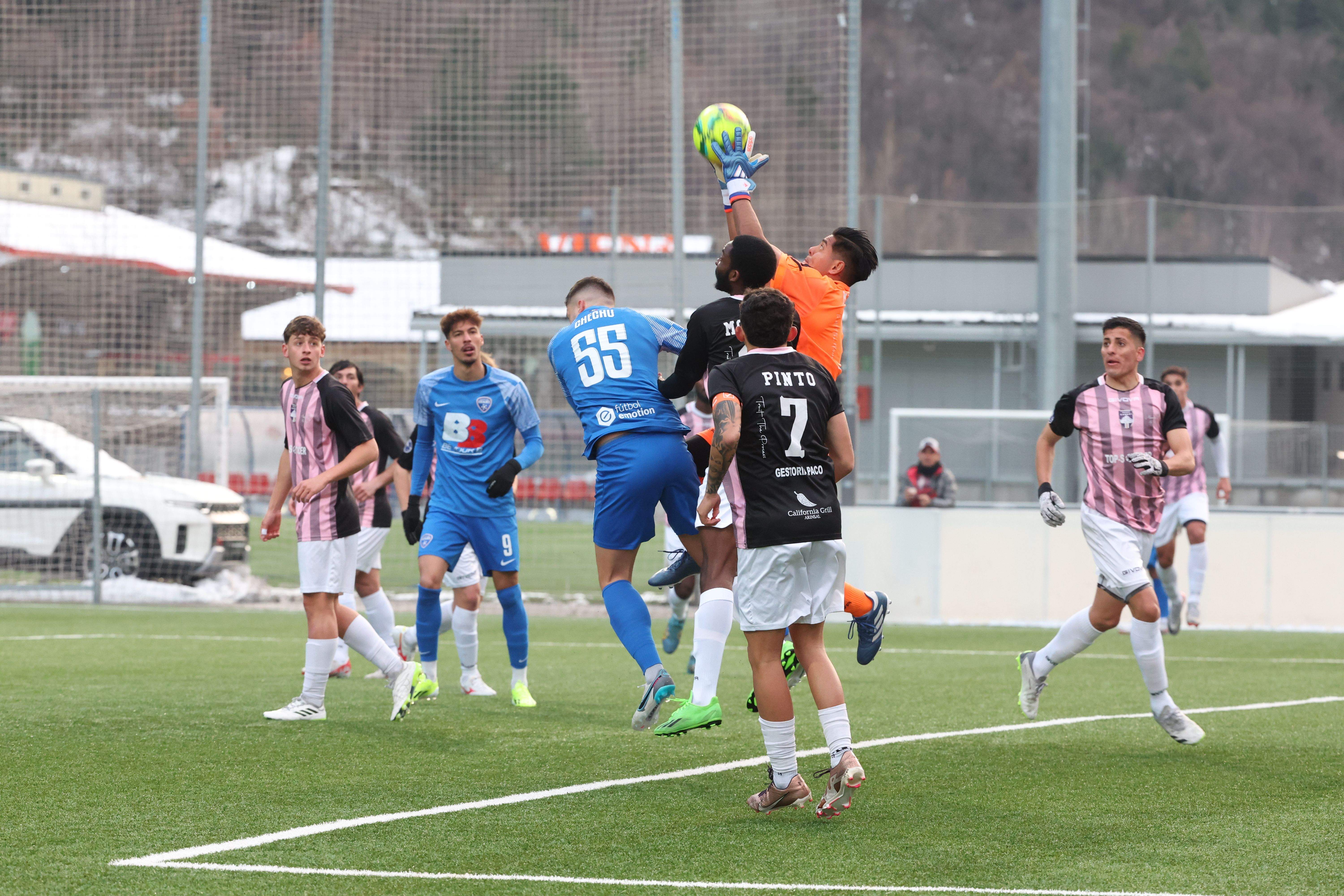 L'Atlètic Escaldes segueix abonat als gols de Piloto i Lopez. 