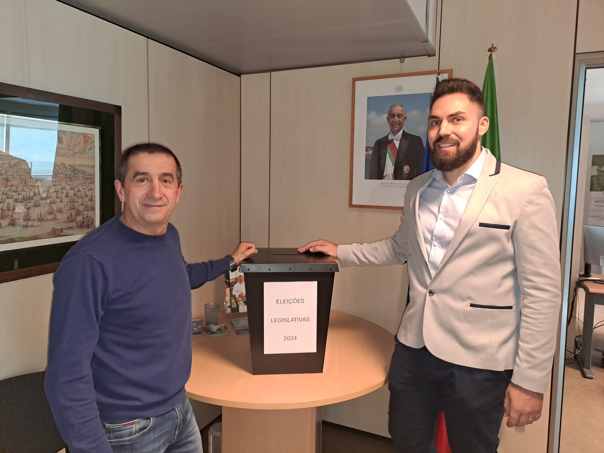 Representants del consolat durant les últimes eleccions legislatives. Representants del consolat durant les últimes eleccions legislatives.