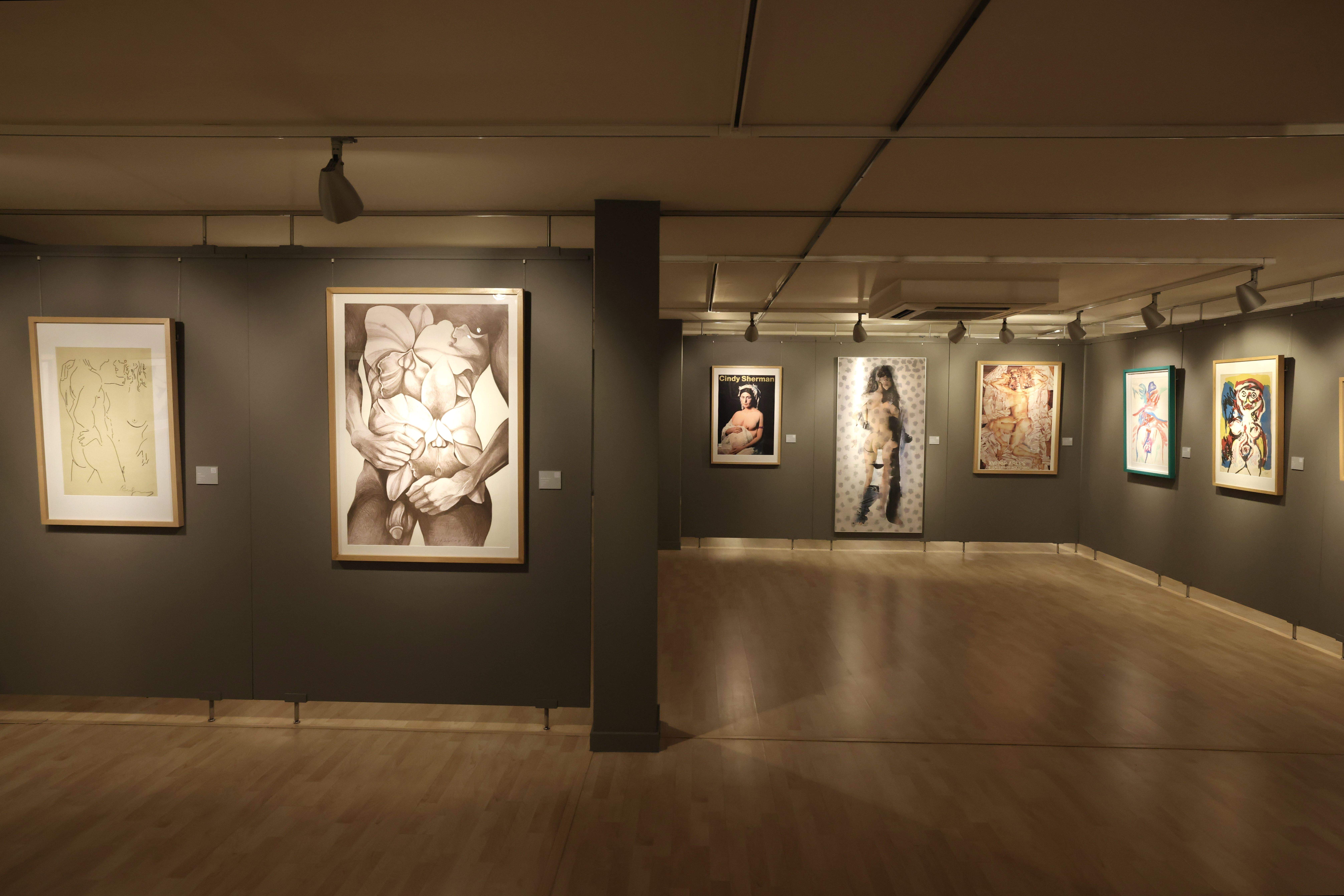 Algunes de les obres exposades.