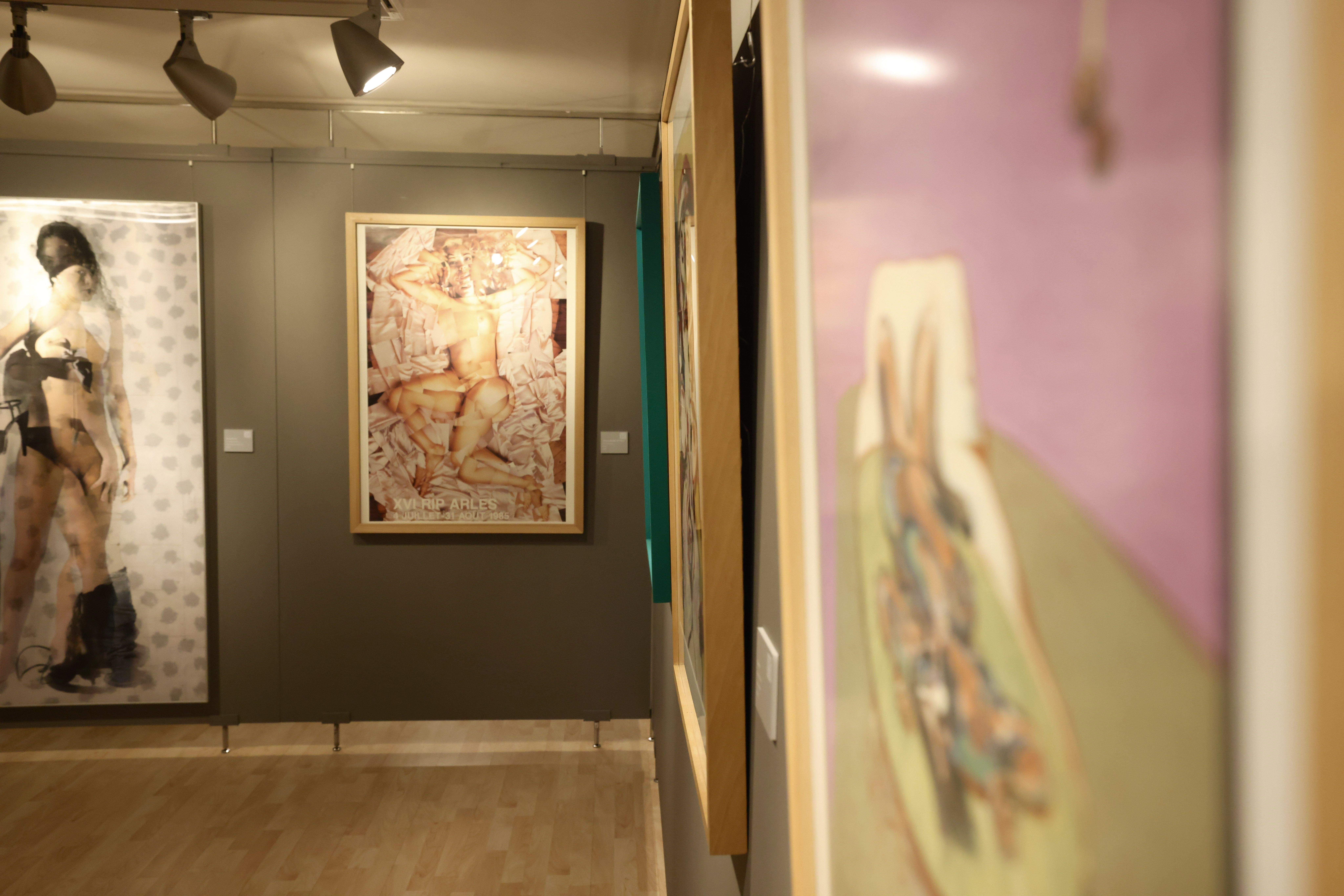 Algunes de les obres exposades. Algunes de les obres exposades.