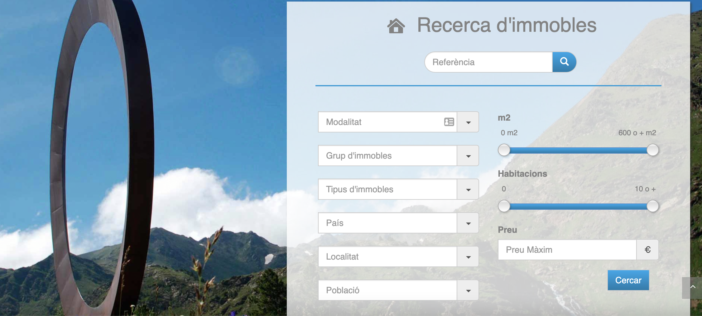 Un buscador immobiliari.